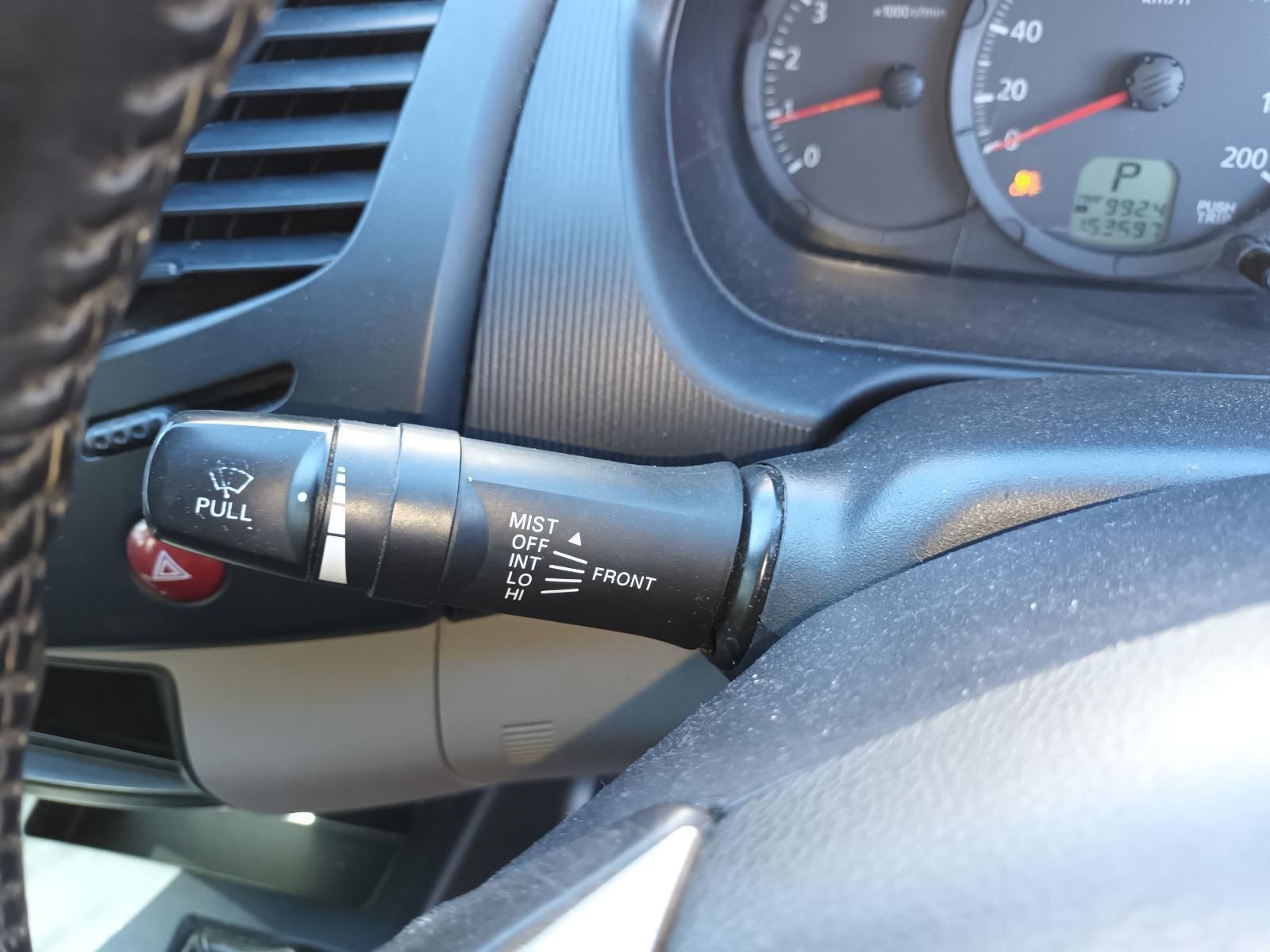 A Close Up of a Car Dashboard with a Wiper Switch — South West 4WD Wreckers in Harristown, QLD