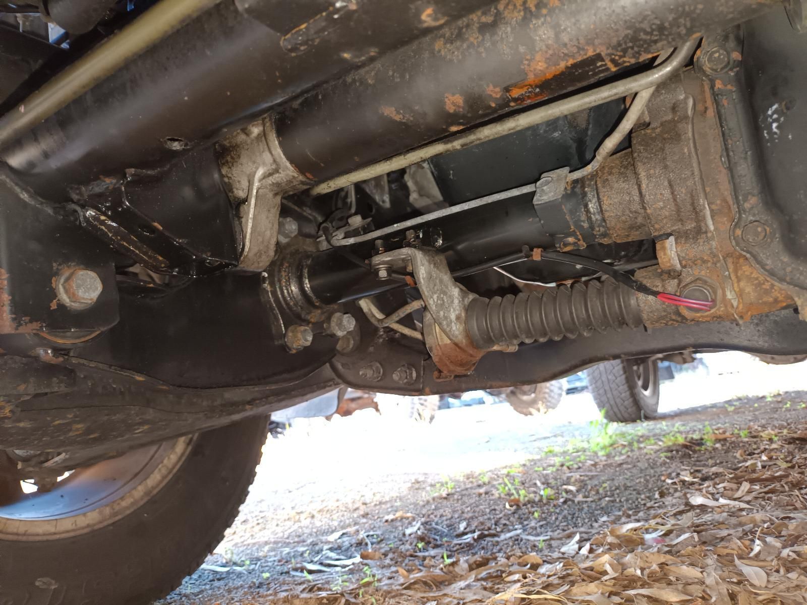 A Close Up of the Underside of a Car — South West 4WD Wreckers in Harristown, QLD