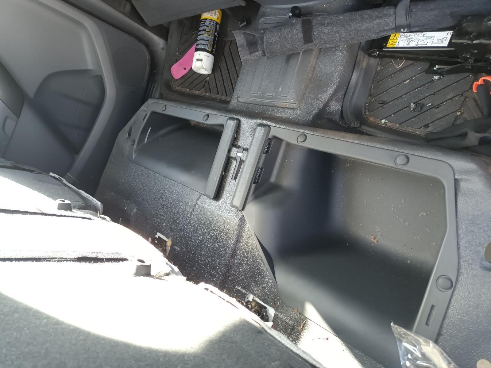 The Trunk of a Car with the Glove Box Open — South West 4WD Wreckers in Harristown, QLD