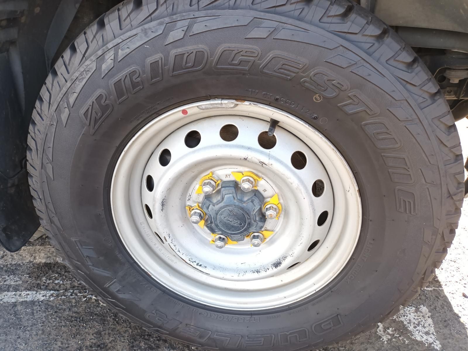 A Close Up of a Tire and Rim on a Car — South West 4WD Wreckers in Harristown, QLD
