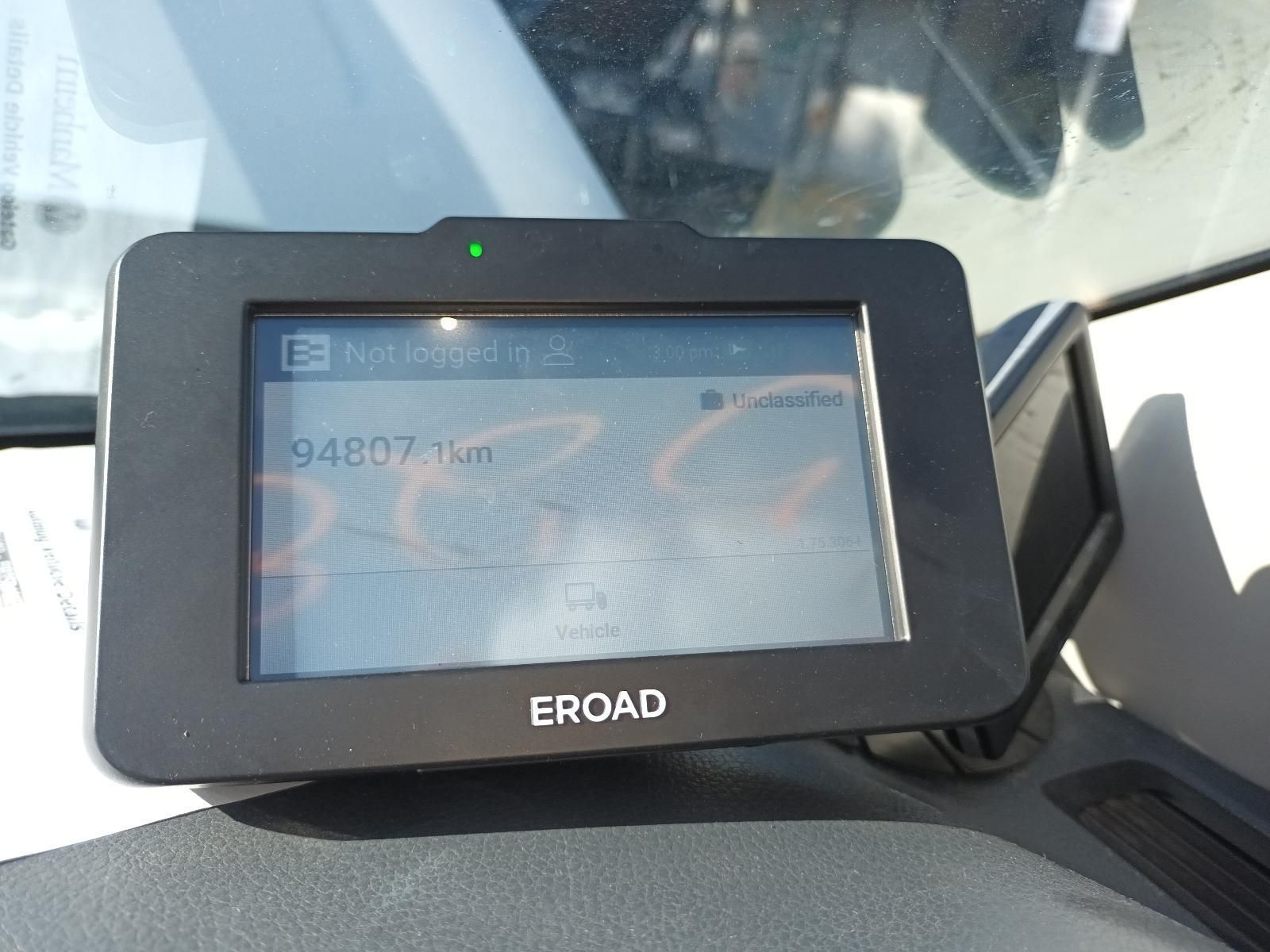 A Black EROAD Device is Sitting on the Dashboard of a Car — South West 4WD Wreckers in Harristown, QLD
