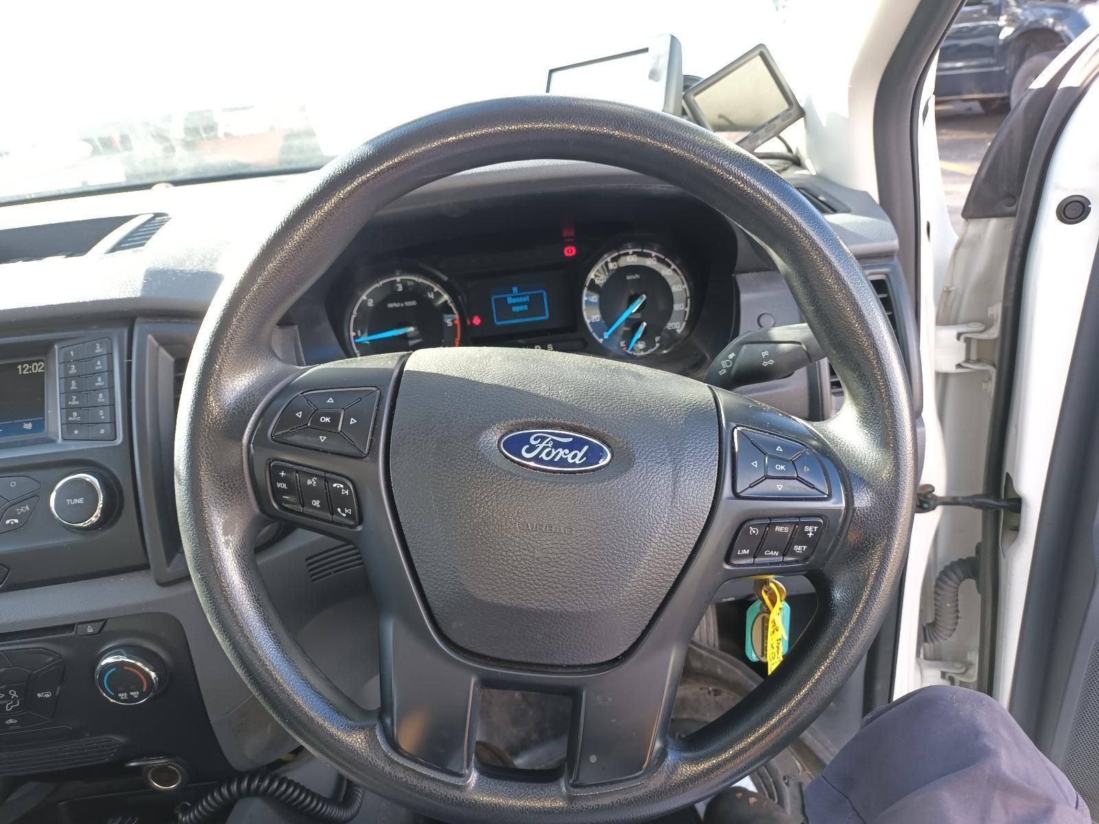 A Close Up of a Steering Wheel in a Ford Car — South West 4WD Wreckers in Harristown, QLD