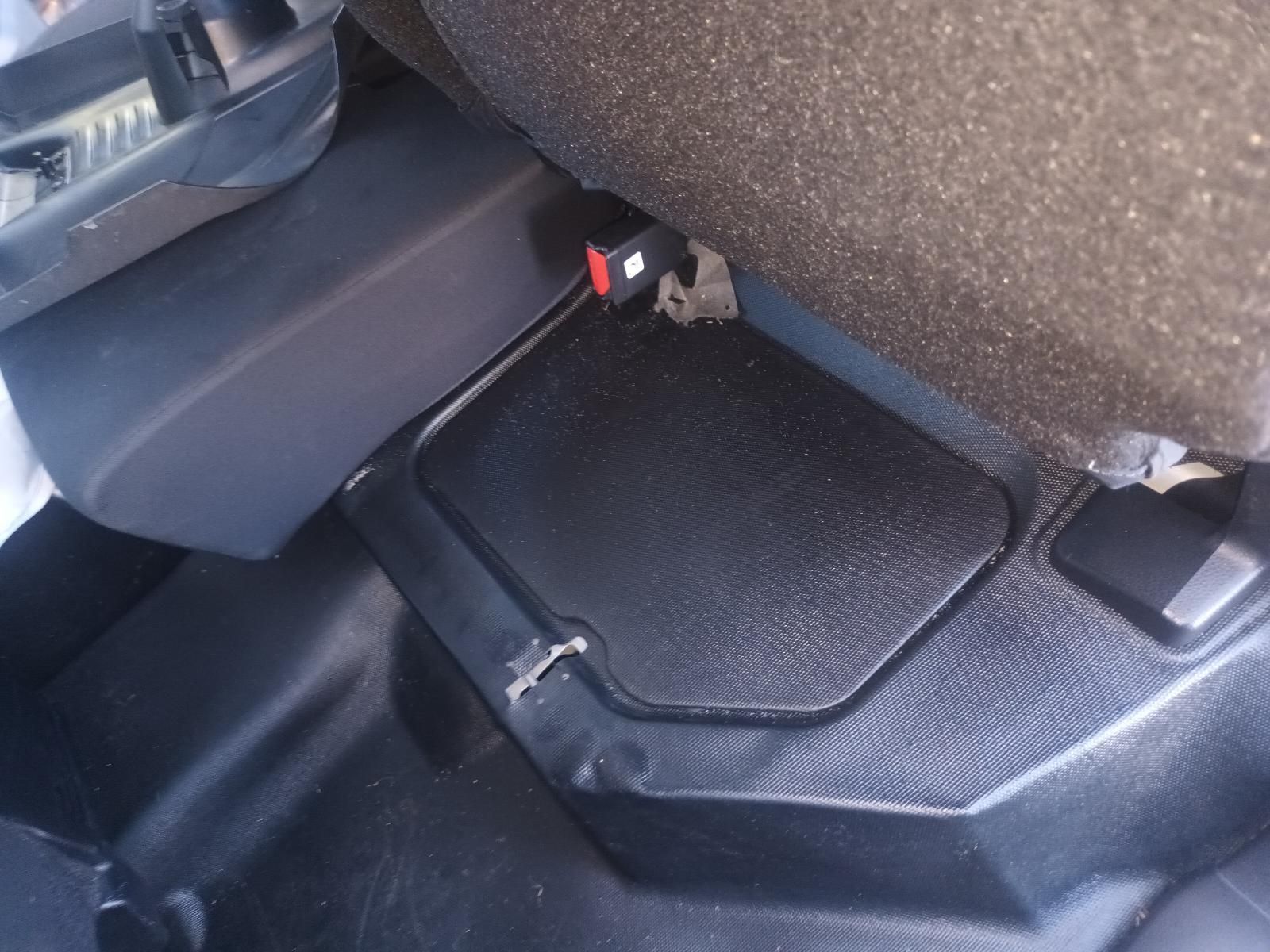 A Black Car with a Red Button on the Floor — South West 4WD Wreckers in Harristown, QLD