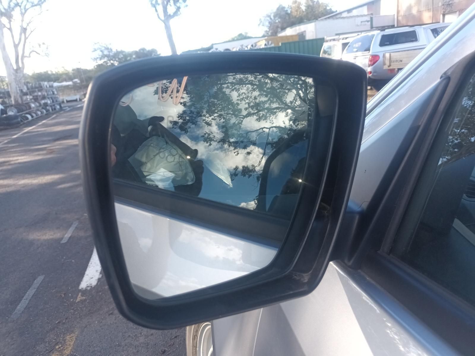 A Close Up of a Side View Mirror on a Car — South West 4WD Wreckers in Harristown, QLD