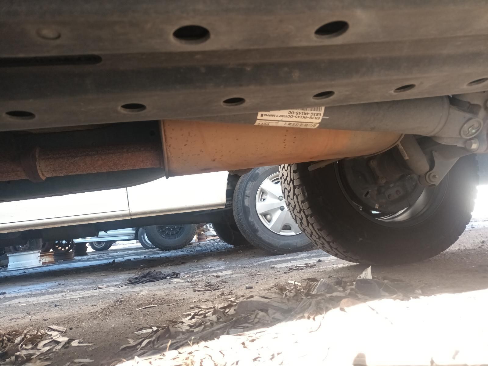 The Underside of a Car with the Exhaust Pipe Visible — South West 4WD Wreckers in Harristown, QLD