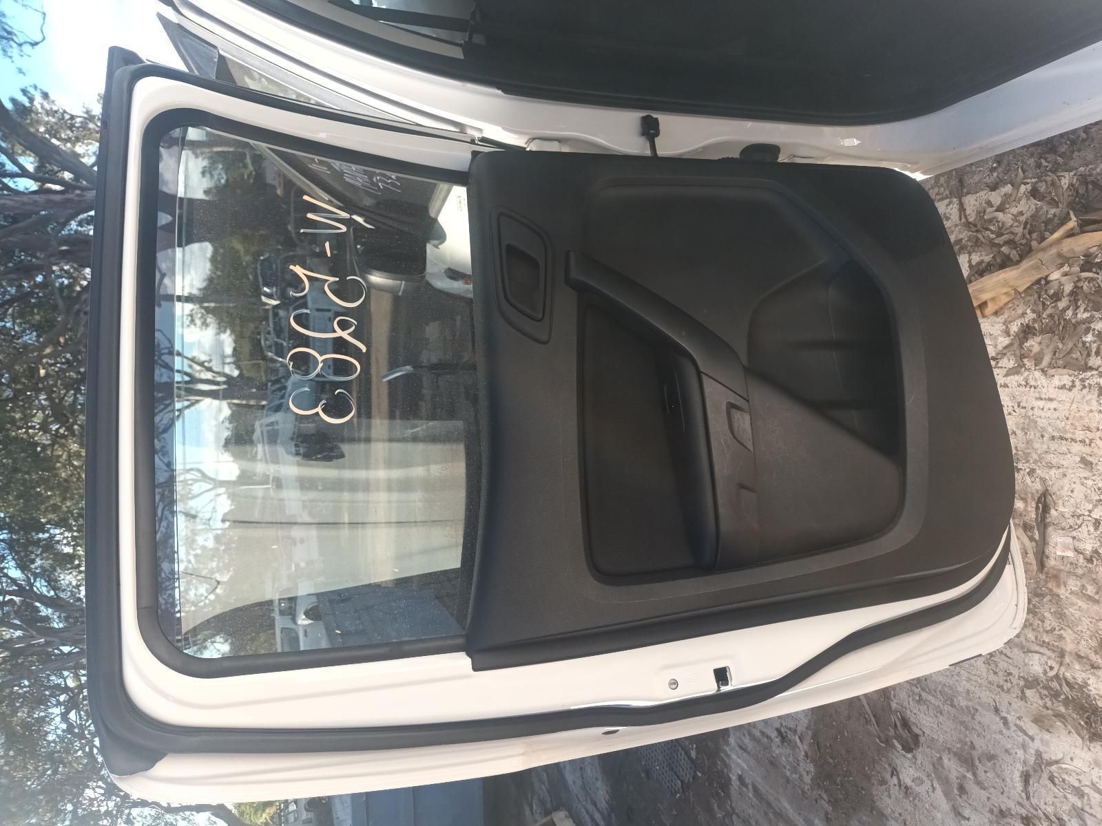 A White Car with the Door Open is Parked in the Snow — South West 4WD Wreckers in Harristown, QLD