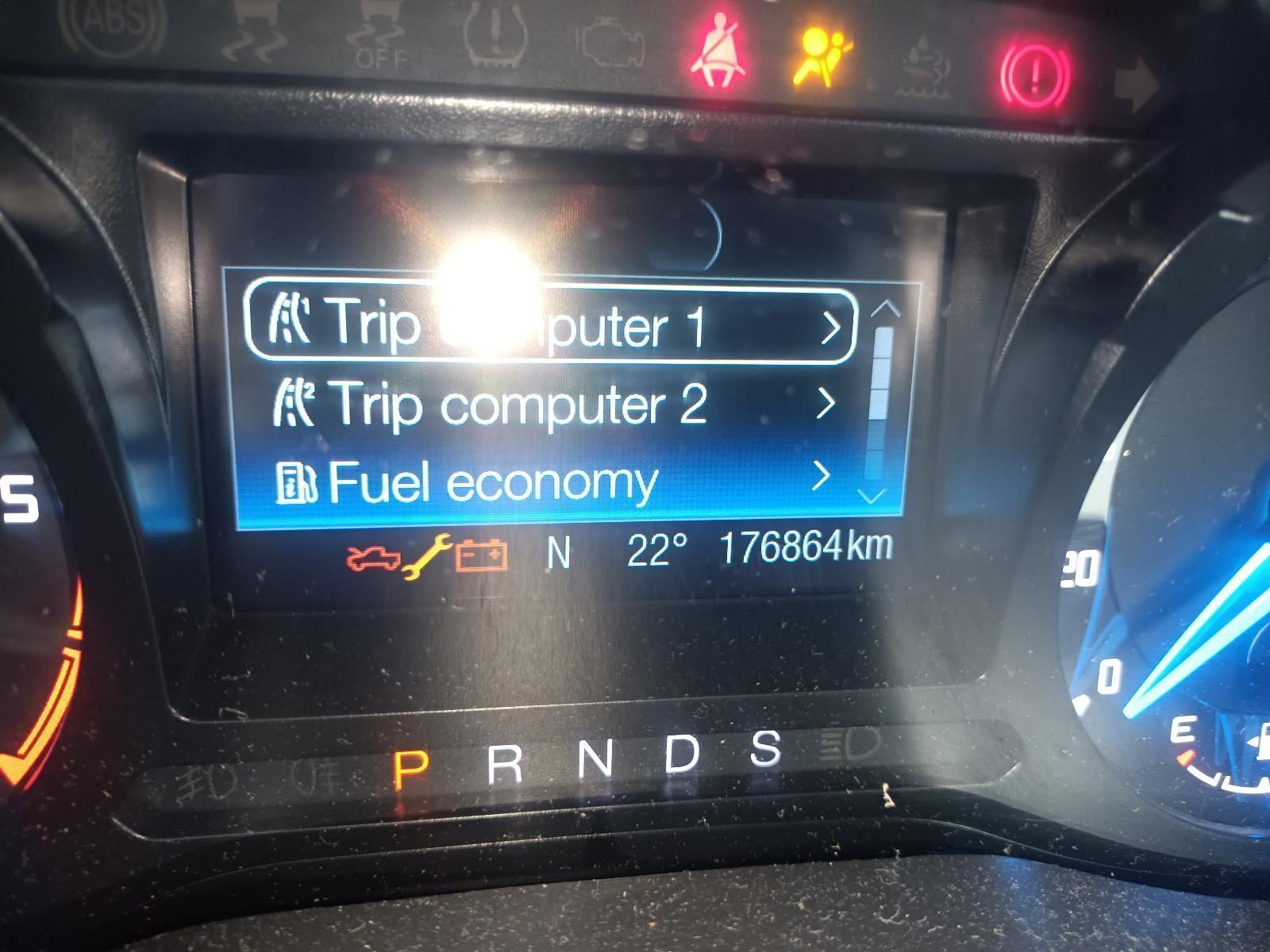 A Close Up of a Car Dashboard Showing Trip Computer 1 and Trip Computer 2 — South West 4WD Wreckers in Harristown, QLD