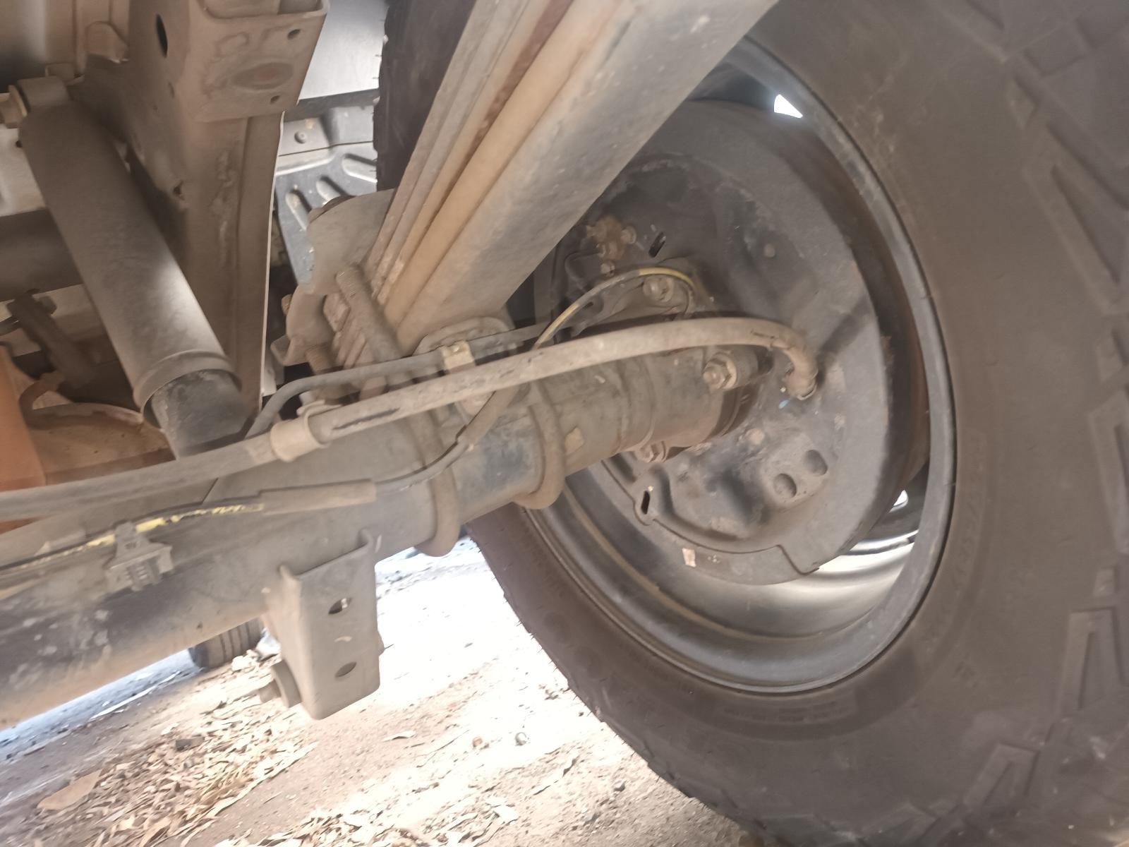 A Close Up of the Rear Suspension of a Car — South West 4WD Wreckers in Harristown, QLD