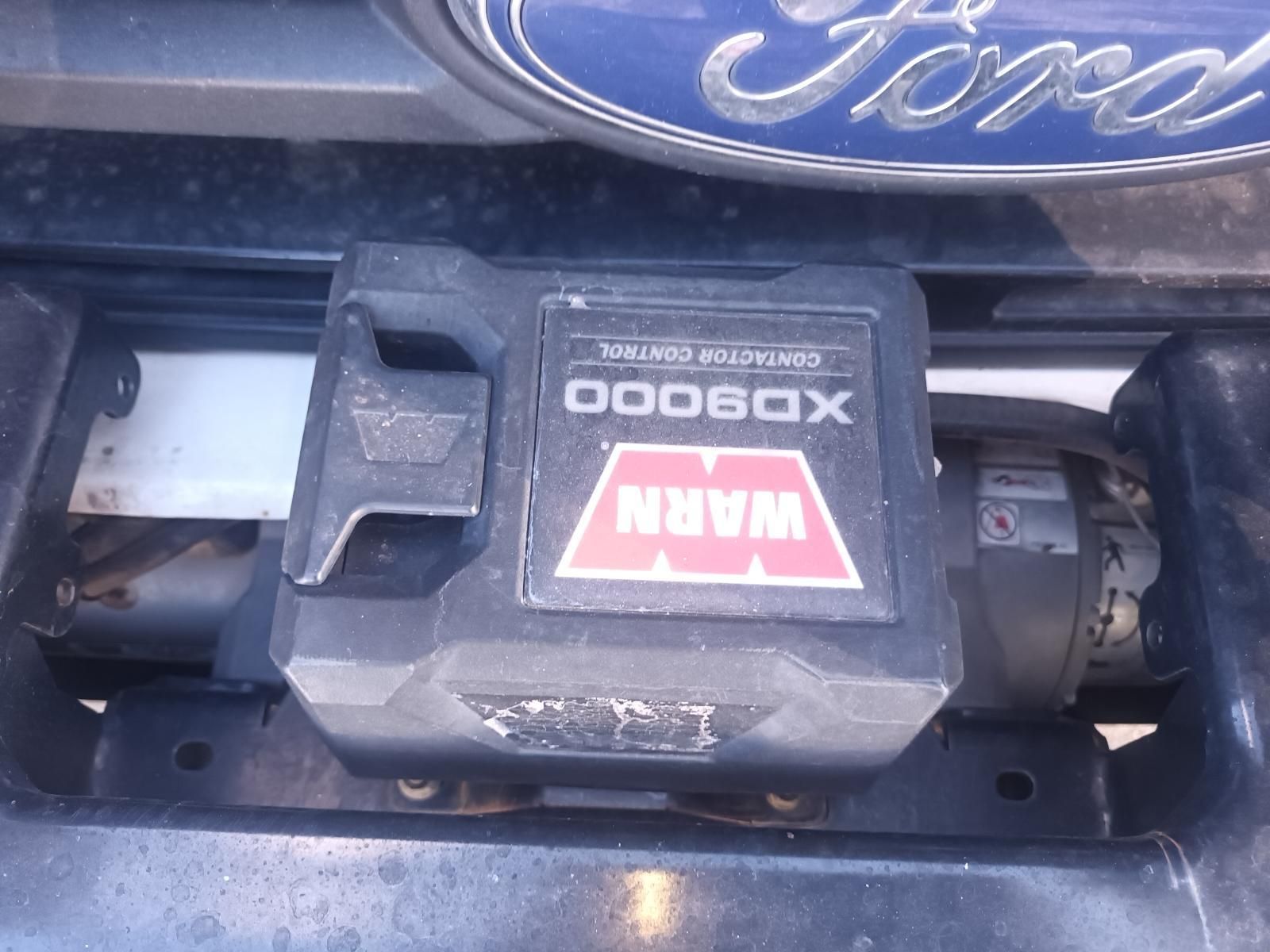 A Warn Winch is Mounted to the Front of a Ford Vehicle — South West 4WD Wreckers in Harristown, QLD