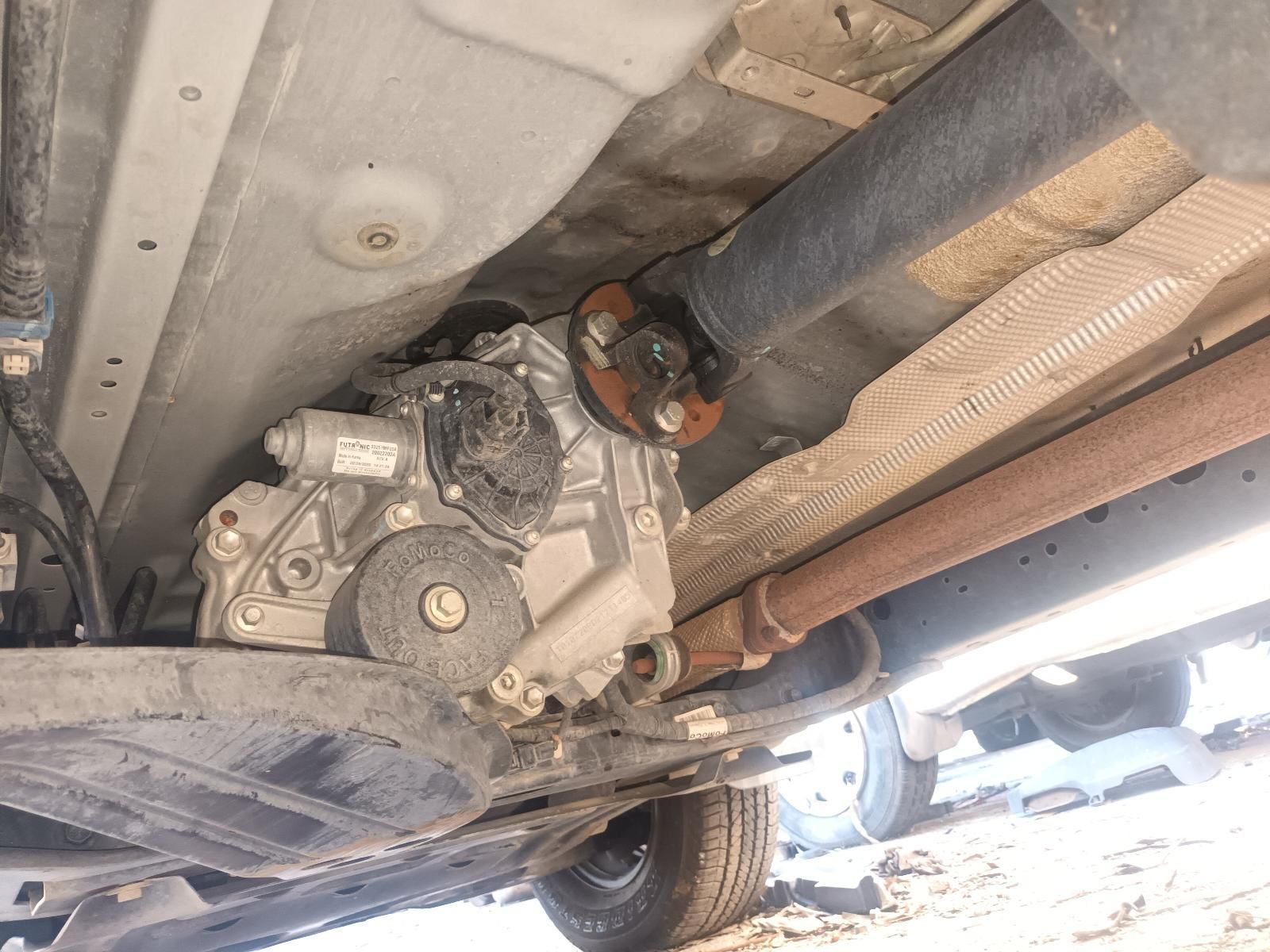 A Close Up of the Underside of a Car with a Rear Differential — South West 4WD Wreckers in Harristown, QLD