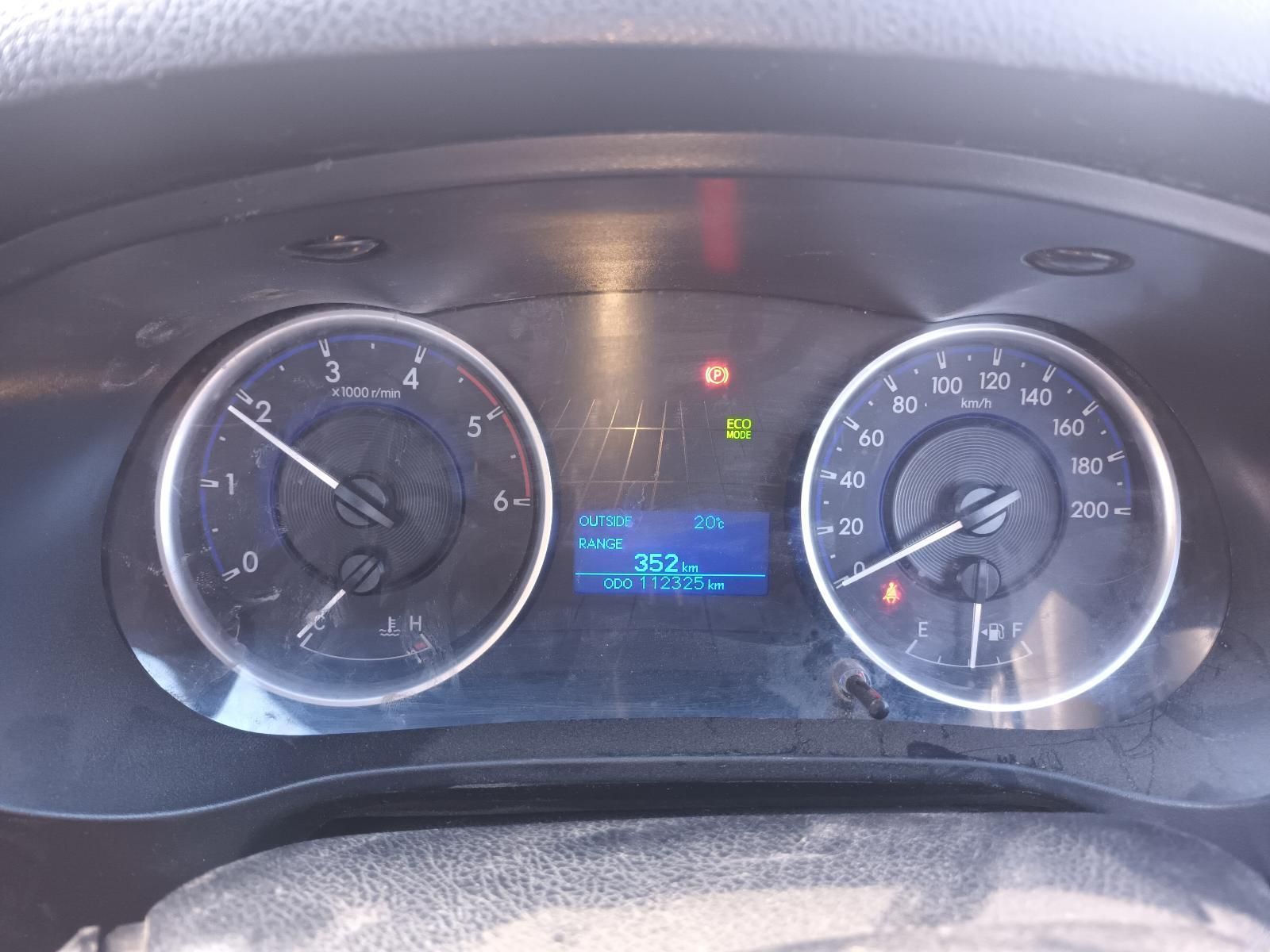 A Close Up of a Car Dashboard with a Digital Display — South West 4WD Wreckers in Harristown, QLD