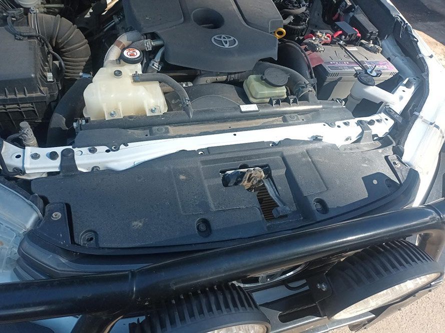 A Close Up of a Car Engine with the Hood Open — South West 4WD Wreckers in Harristown, QLD
