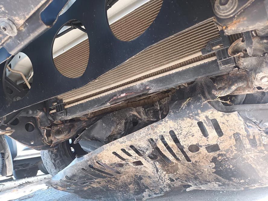 A Close Up of the Underside of a Car — South West 4WD Wreckers in Harristown, QLD