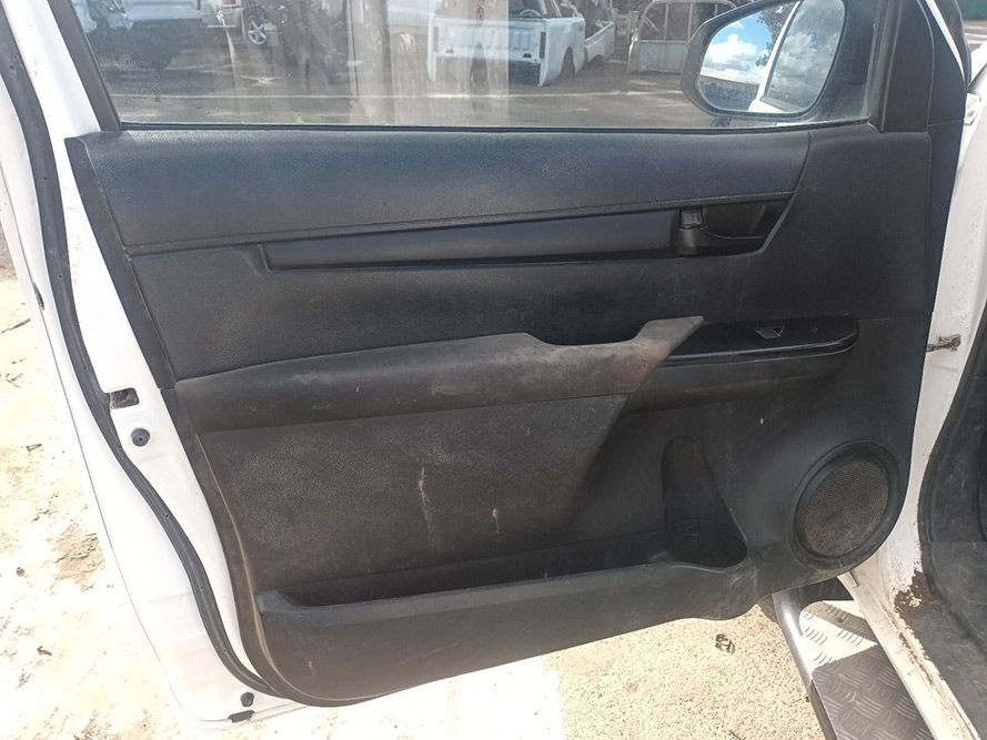 The Inside of a White Car with the Door Open — South West 4WD Wreckers in Harristown, QLD