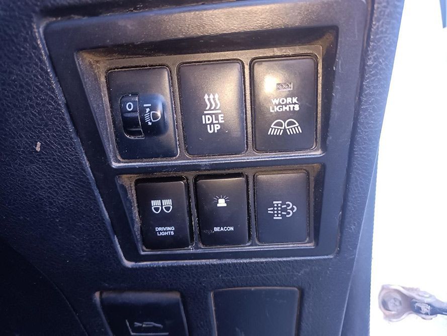 A Close Up of a Car Dashboard with a Few s on It — South West 4WD Wreckers in Harristown, QLD