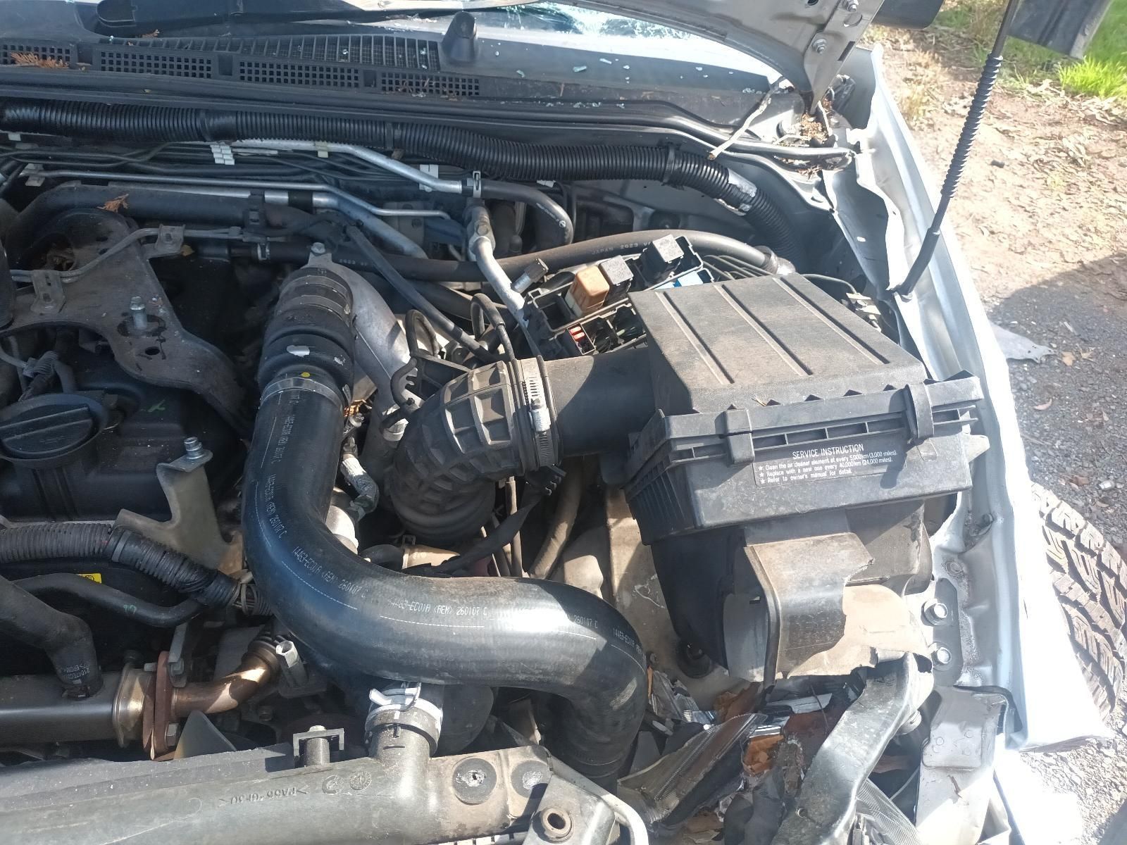 A Close Up of the Engine of a Car with the Hood Up — South West 4WD Wreckers in Harristown, QLD
