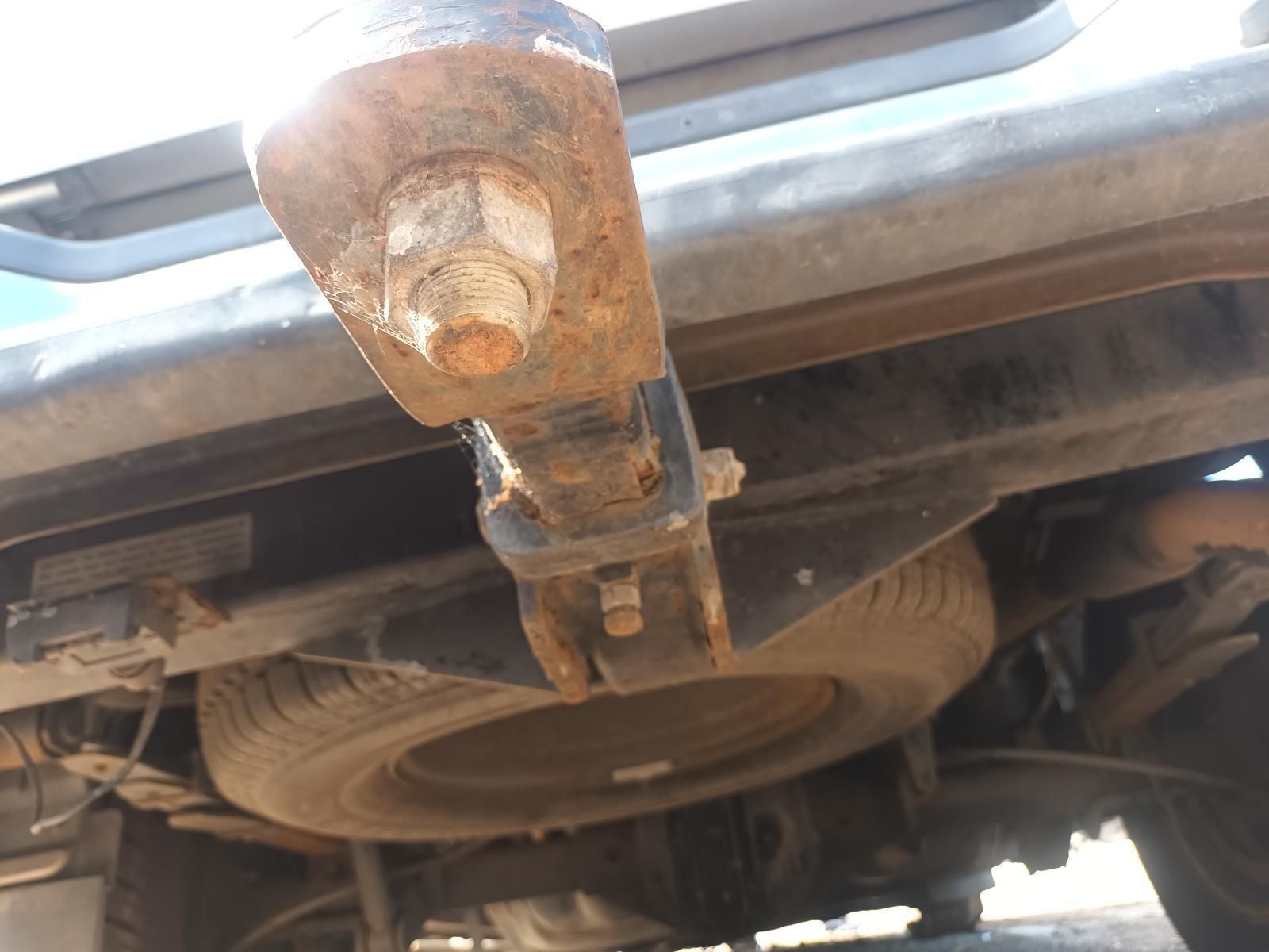 A Tow Hook Attached to the Back of a Vehicle — South West 4WD Wreckers in Harristown, QLD