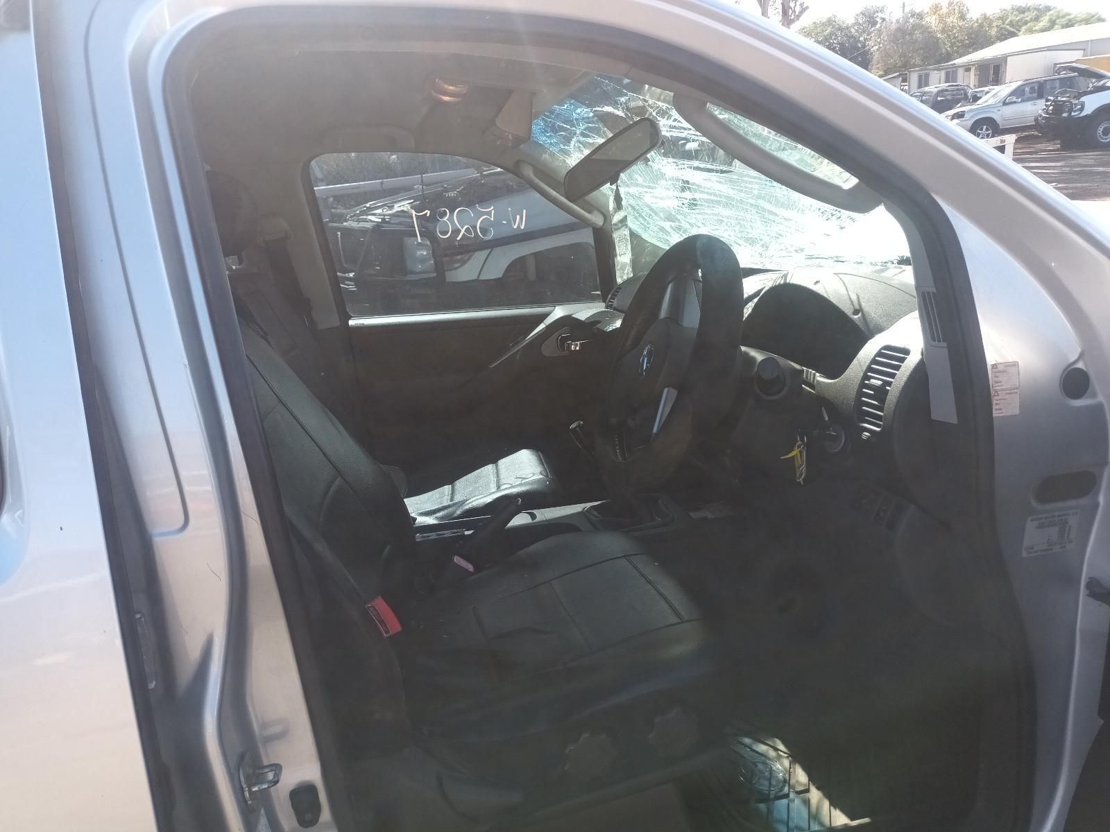 The Inside of a Car with a Broken Windshield and Steering Wheel — South West 4WD Wreckers in Harristown, QLD