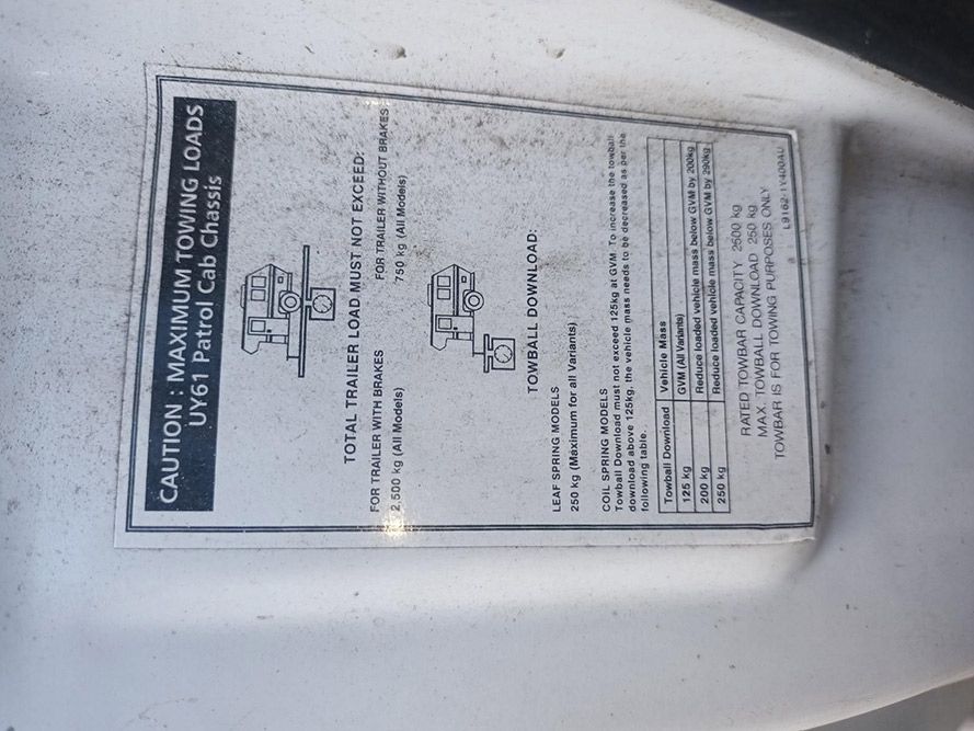 A Sticker That Says Caution on It — South West 4WD Wreckers in Harristown, QLD