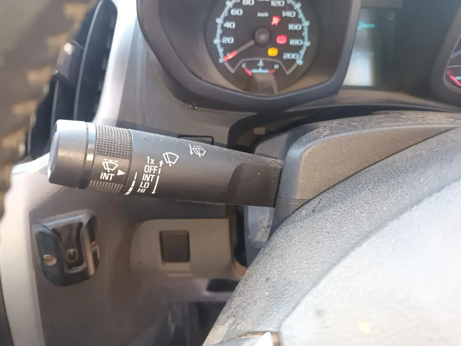 Dashboard With Wiper Control Lever and Speedometer in a Car — South West 4WD Wreckers In Brisbane, QLD