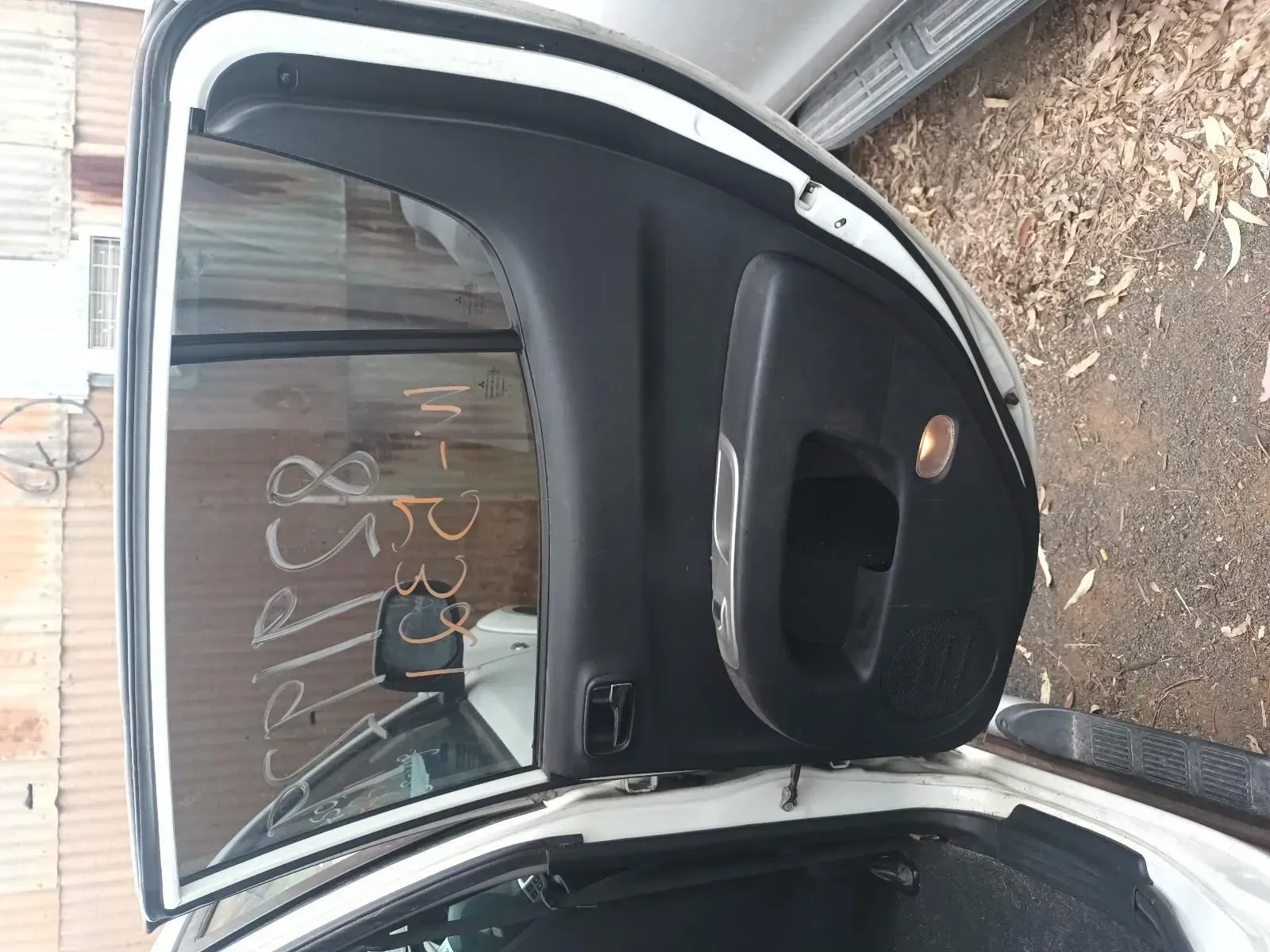Black Car Door With Tinted Window and Interior Panel — South West 4WD Wreckers In Brisbane, QLD
