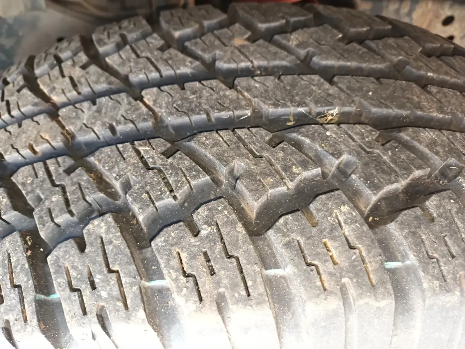 Close-up of a Car Tyre Tread — South West 4WD Wreckers In Brisbane, QLD