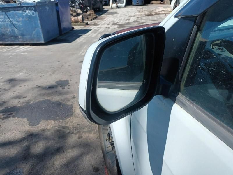 A Close Up of a Side View Mirror on a White Car — South West 4WD Wreckers In Brisbane, QLD