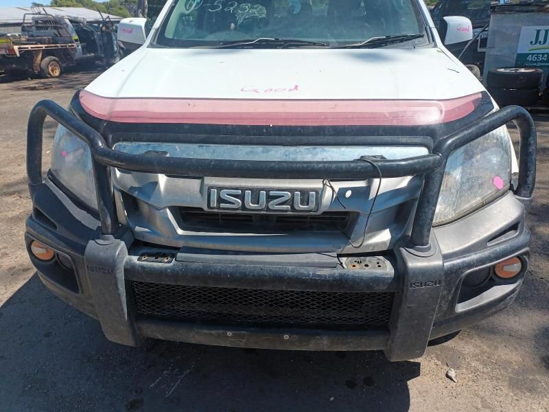 A White Isuzu Truck is Parked in a Parking Lot — South West 4WD Wreckers In Brisbane, QLD
