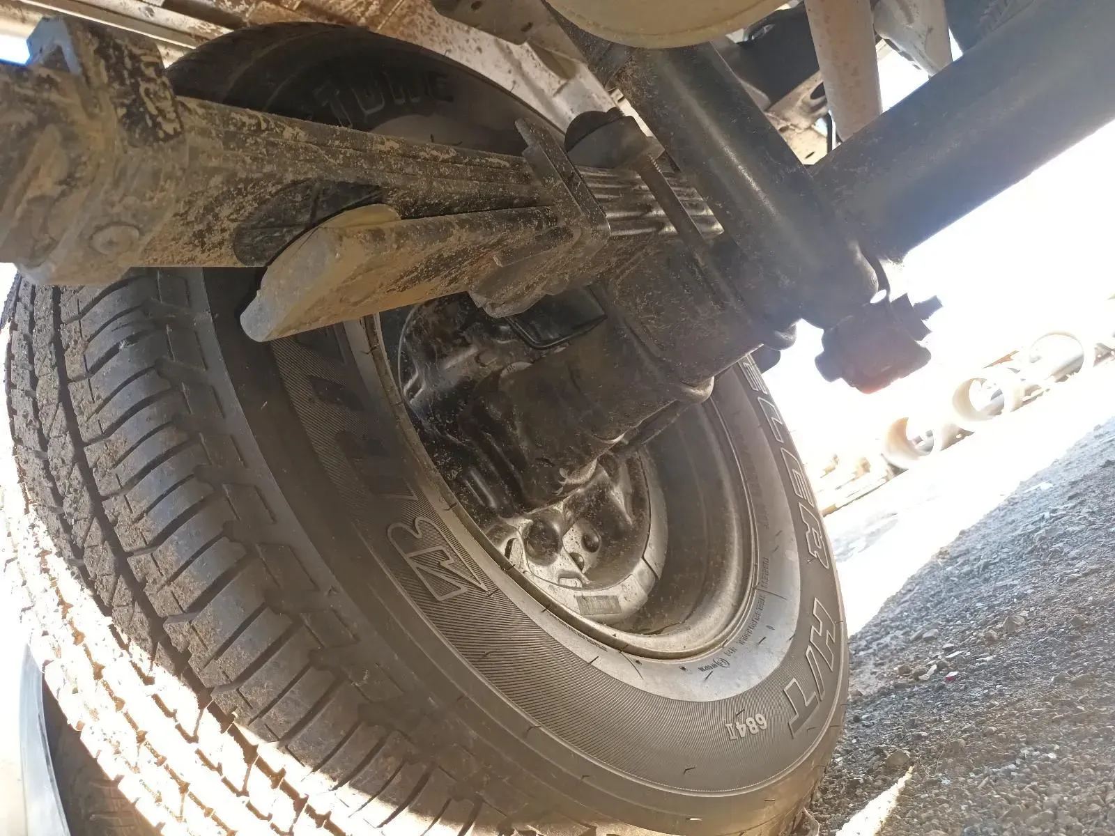 Underside View of a Vehicle's Rear Wheel — South West 4WD Wreckers In Brisbane, QLD