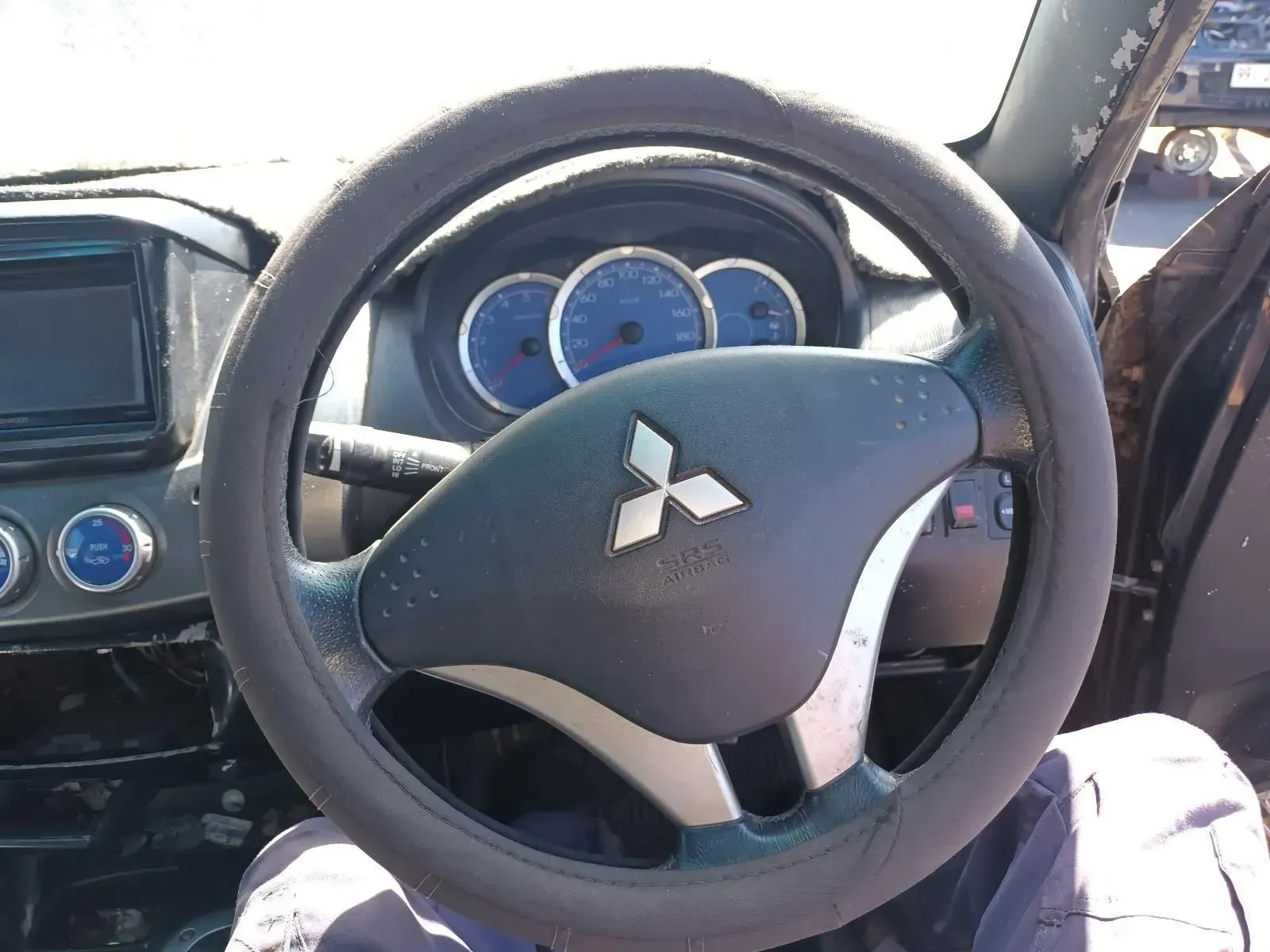 Steering Wheel of a Mitsubishi Triton — South West 4WD Wreckers In Brisbane, QLD