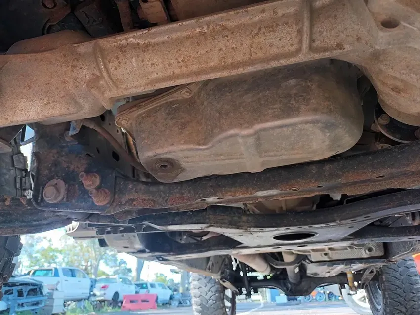 A Close Up of the Underside of a Truck — South West 4WD Wreckers In Brisbane, QLD