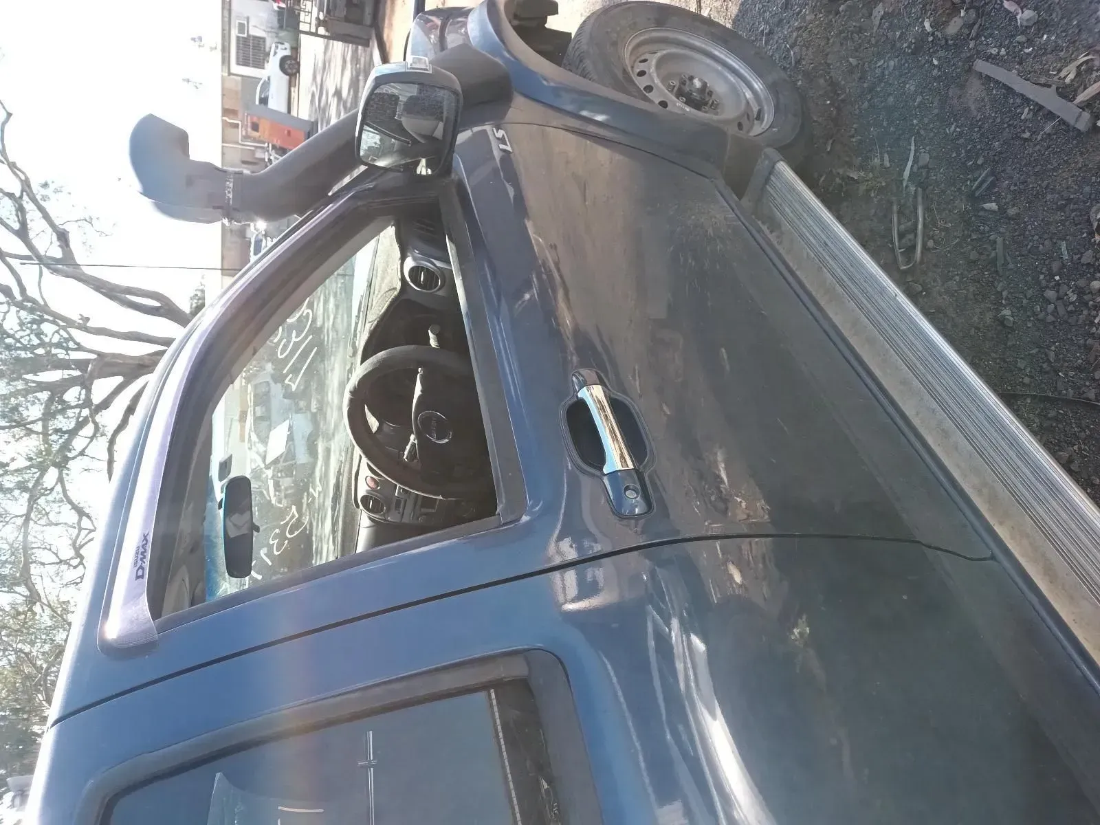 Blue Truck With Snorkel, Door Handle, and Side Mirror — South West 4WD Wreckers In Brisbane, QLD
