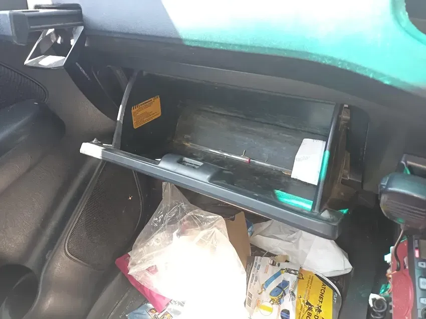 A Glove Box in a Car With a Bag of Tissues in It — South West 4WD Wreckers In Brisbane, QLD