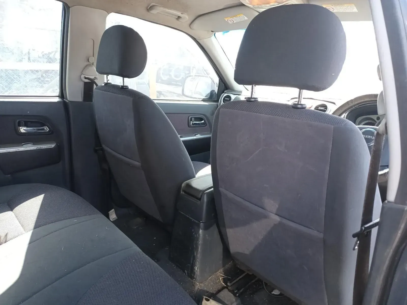 Back Interior of a Car With Two Gray Seats, Headrests and a Center Console — South West 4WD Wreckers In Brisbane, QLD