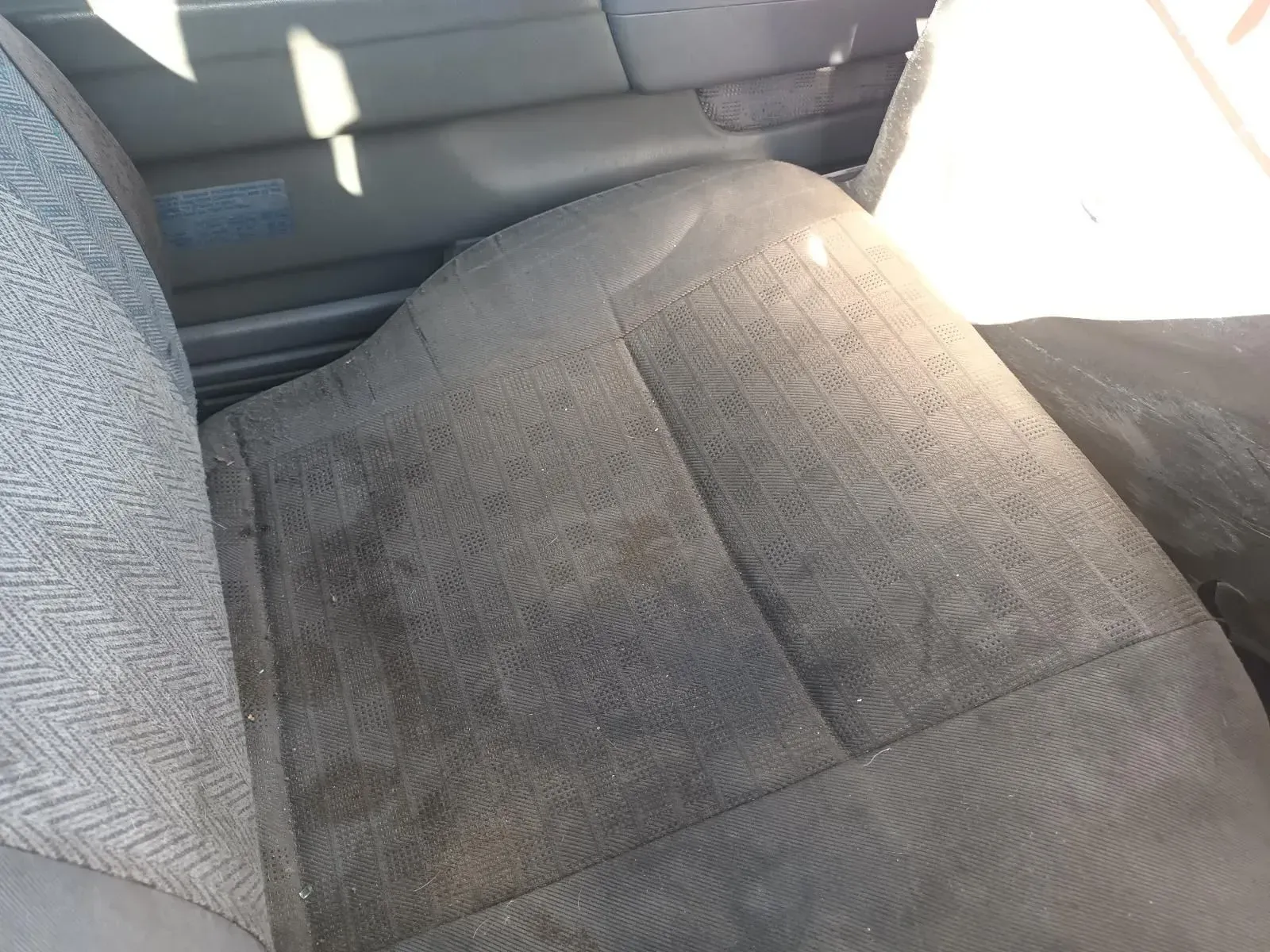 Gray and Stained Car Seat Interior — South West 4WD Wreckers In Brisbane, QLD