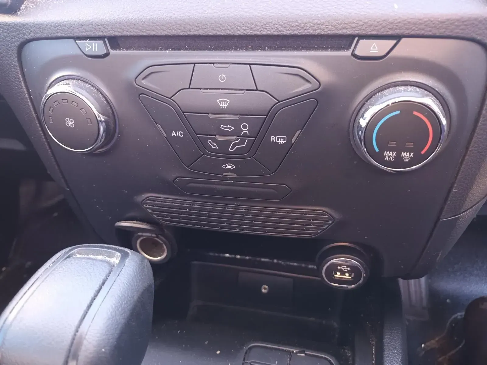 Car Dashboard With Climate Controls and Power Outlets — South West 4WD Wreckers In Brisbane, QLD