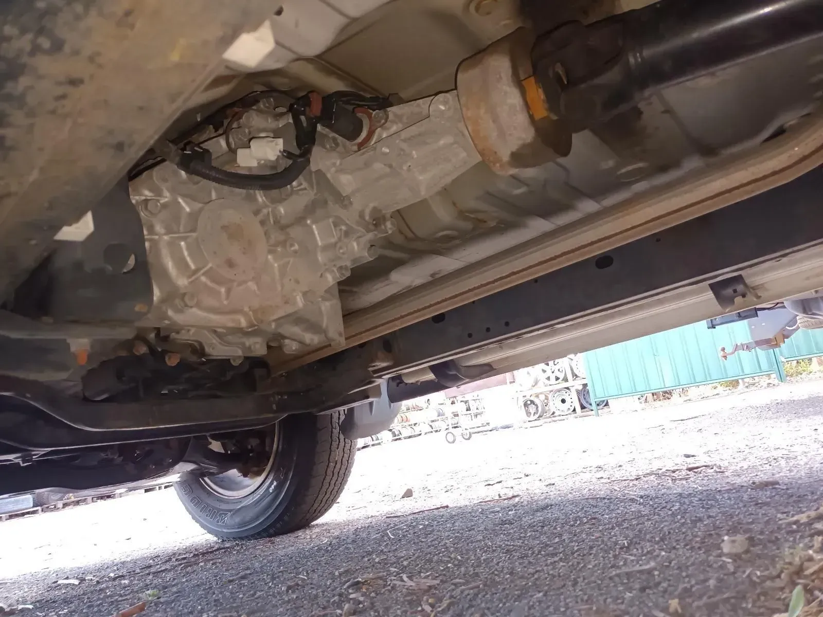 Underside of a Vehicle Showing the Transfer Case — South West 4WD Wreckers In Brisbane, QLD
