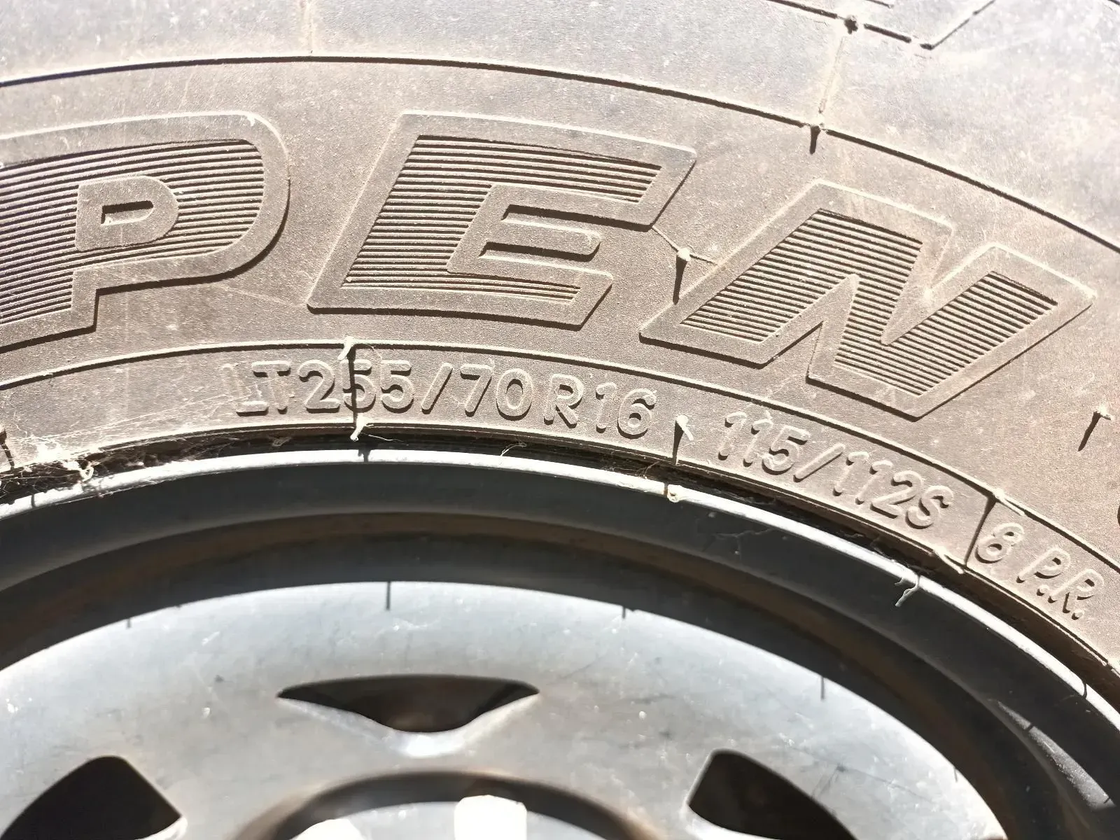 Close-up of a Tyre — South West 4WD Wreckers In Brisbane, QLD