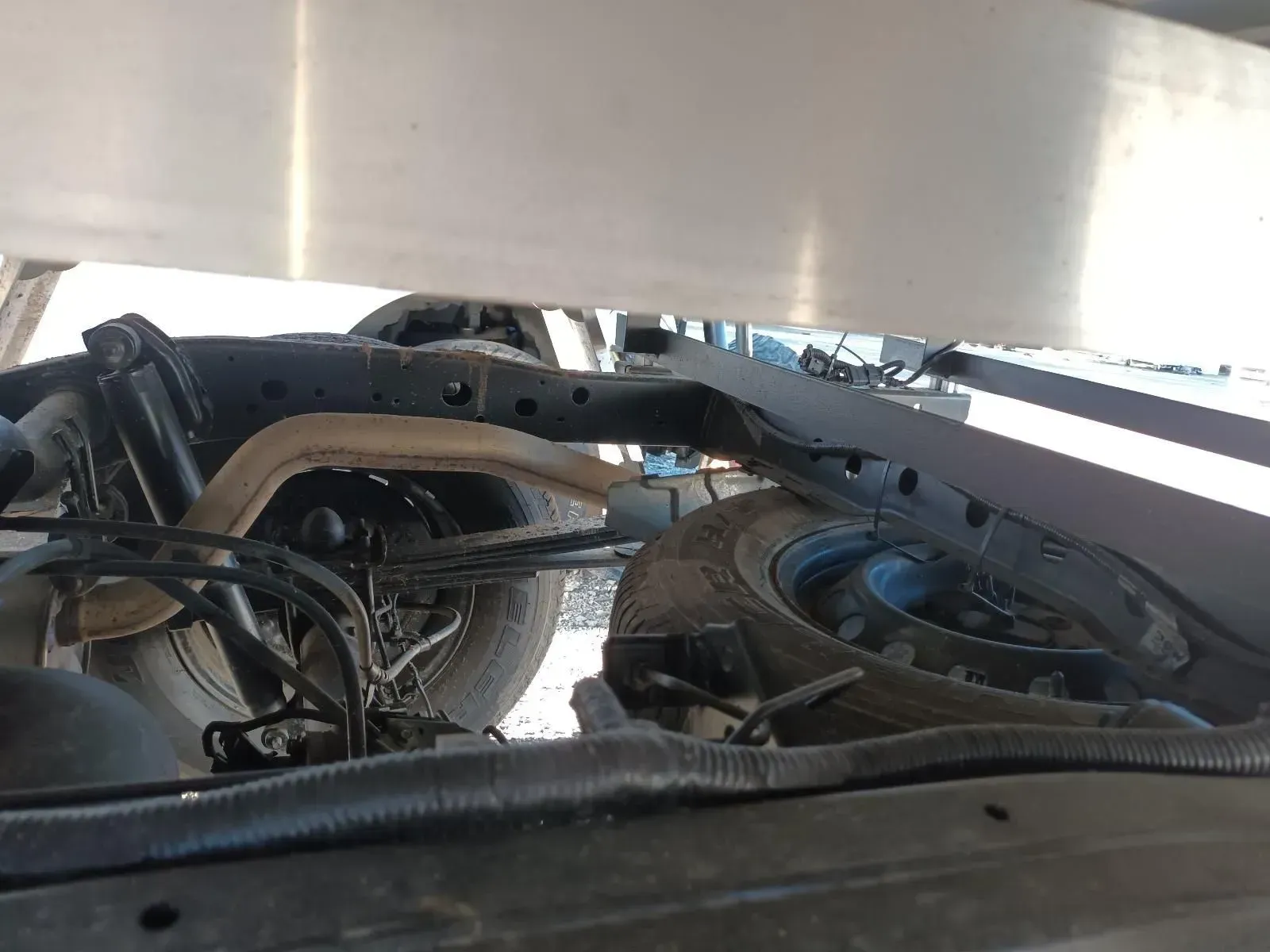 Underside View of a Vehicle Showing Suspension — South West 4WD Wreckers In Brisbane, QLD