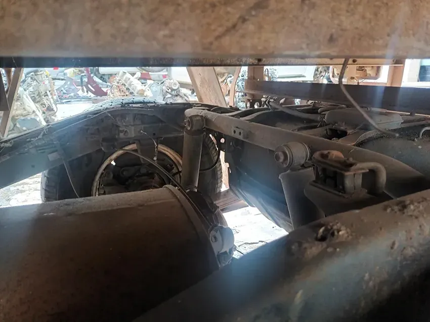 A Close Up of the Underside of a Truck — South West 4WD Wreckers In Brisbane, QLD