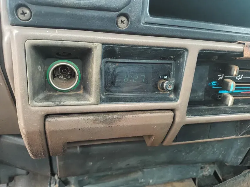 A Close of a Car Dashboard Showing a Close Cup Holder — South West 4WD Wreckers In Brisbane, QLD