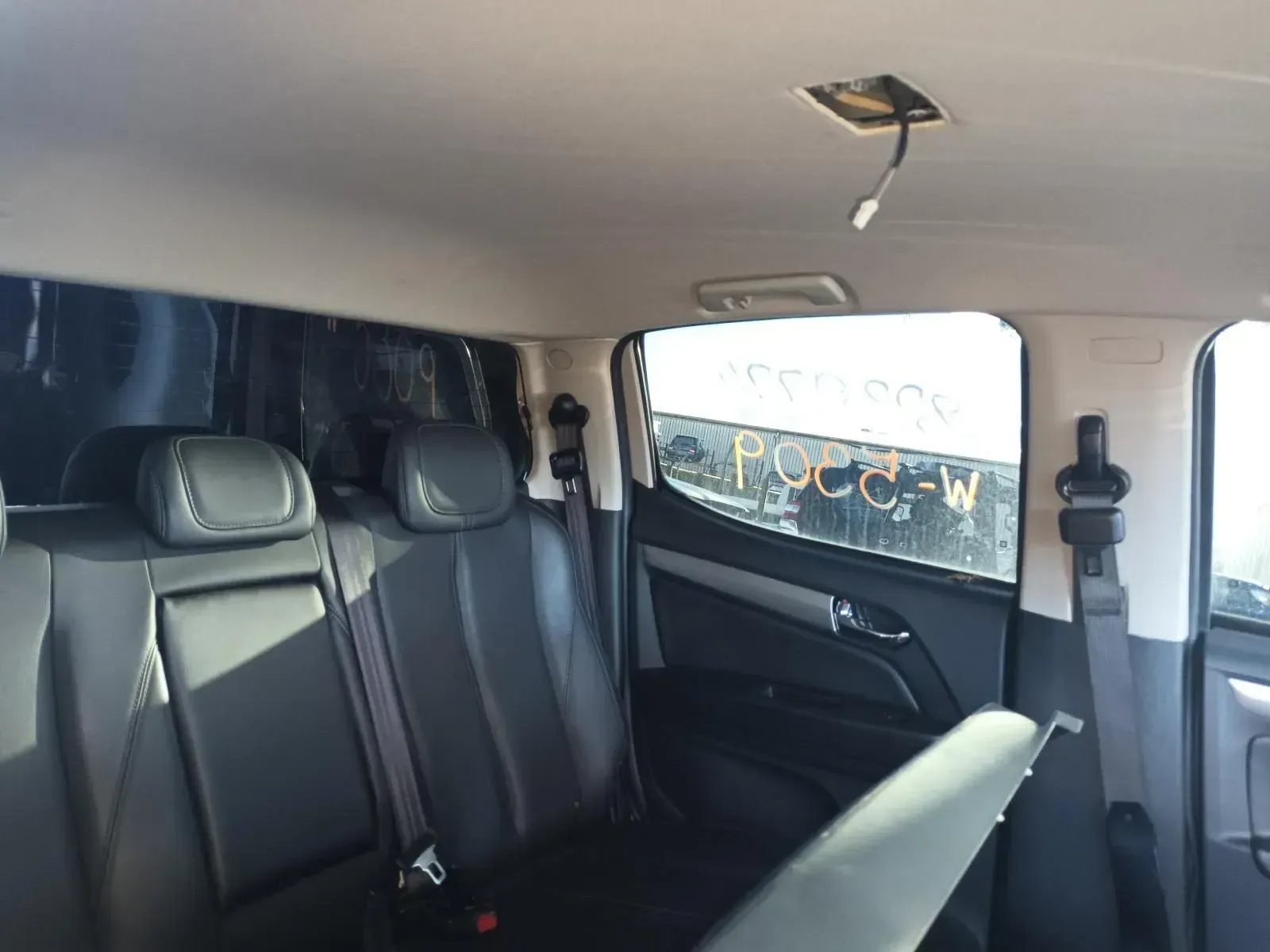 Interior of a Black Car, Showing Rear Seats — South West 4WD Wreckers In Brisbane, QLD