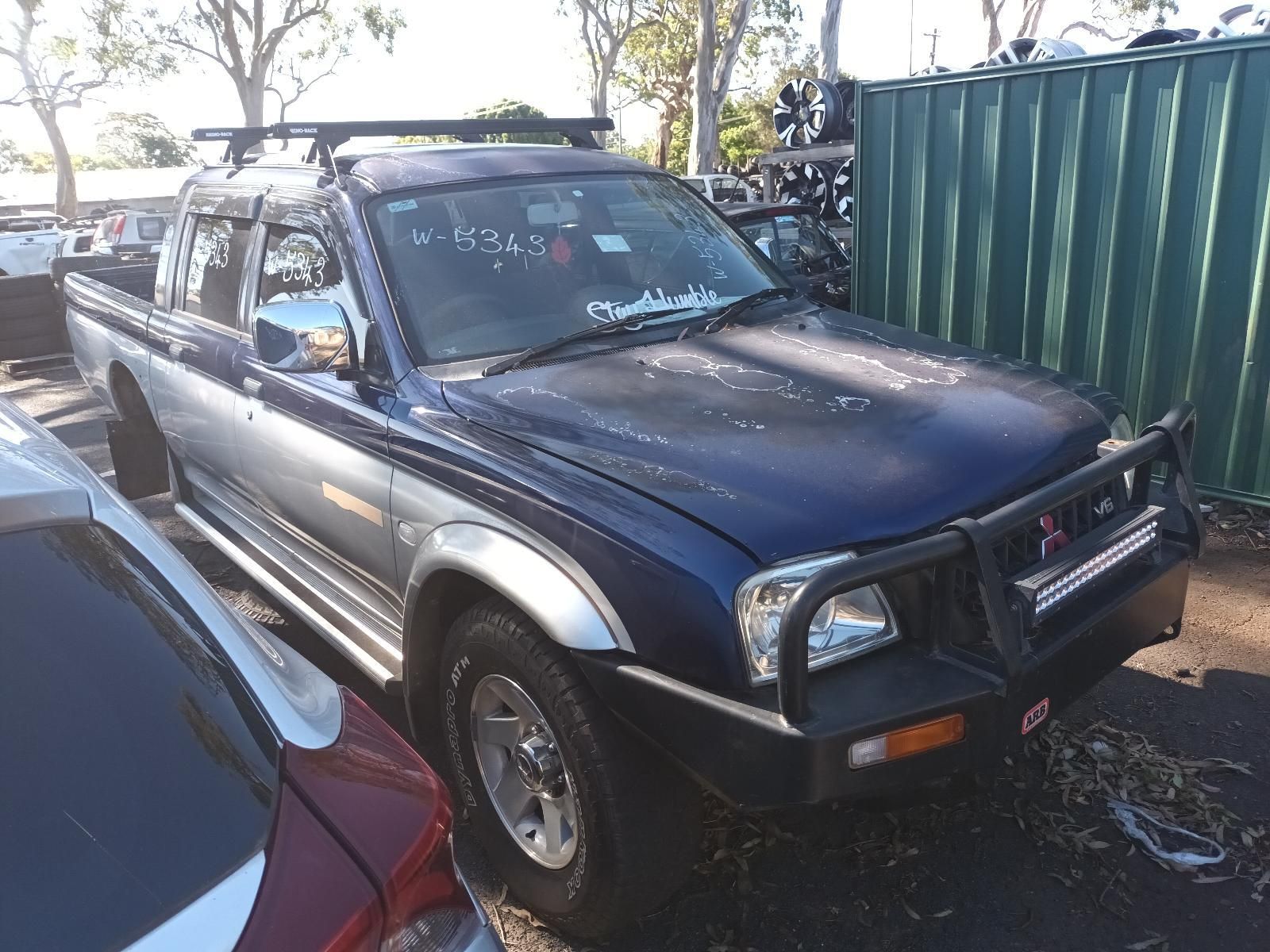 W-5343 MITSUBISHI TRITON GLS 3.0L PETROL V6 6G72 AUTOMATIC 4WD DUAL CAB 2004