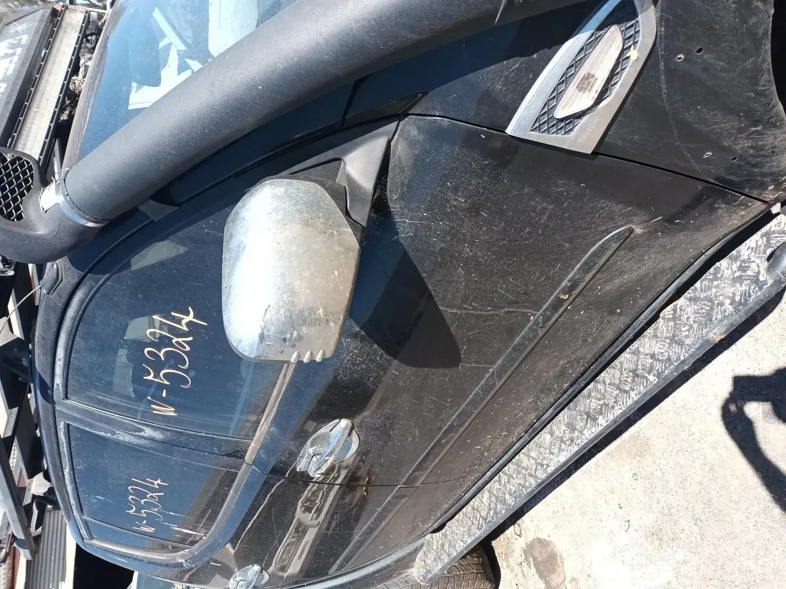 Black Vehicle's Side With a Snorkel — South West 4WD Wreckers In Brisbane, QLD