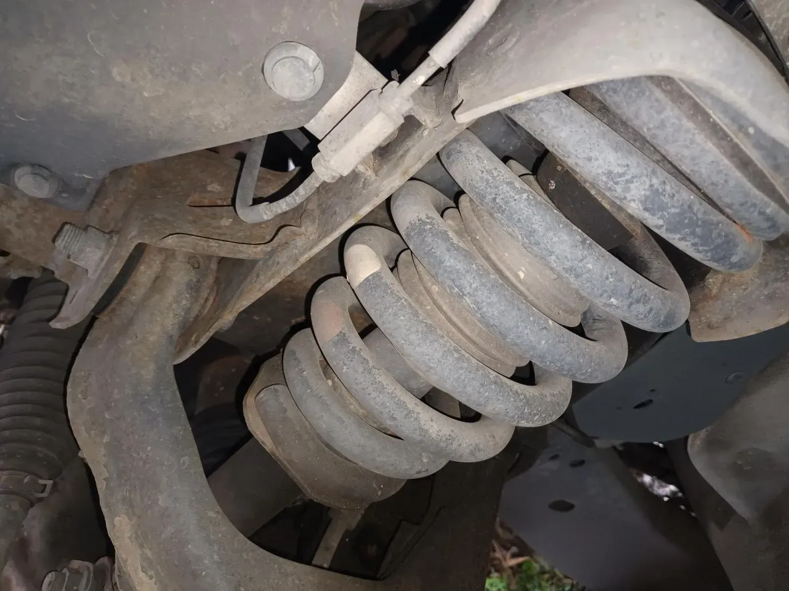 Underside View of a Car's Suspension — South West 4WD Wreckers In Brisbane, QLD