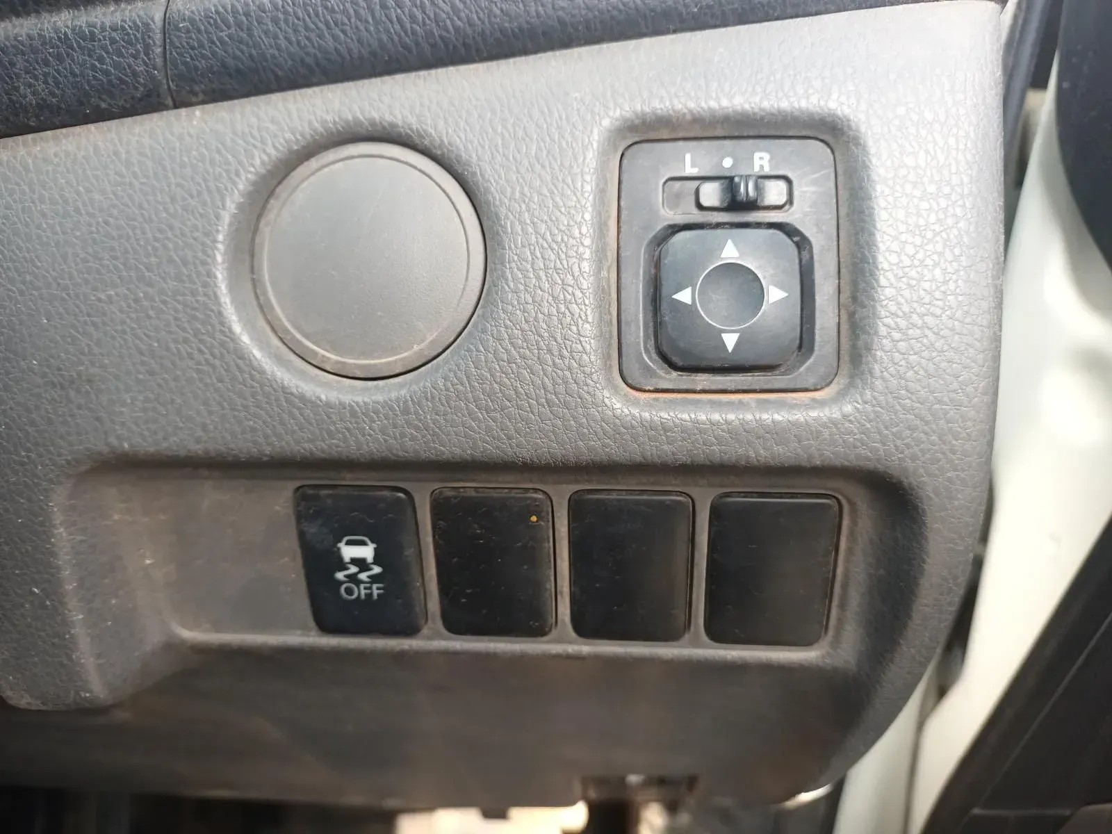 Dashboard With a Mirror Control, Traction Control Off Button — South West 4WD Wreckers In Brisbane, QLD