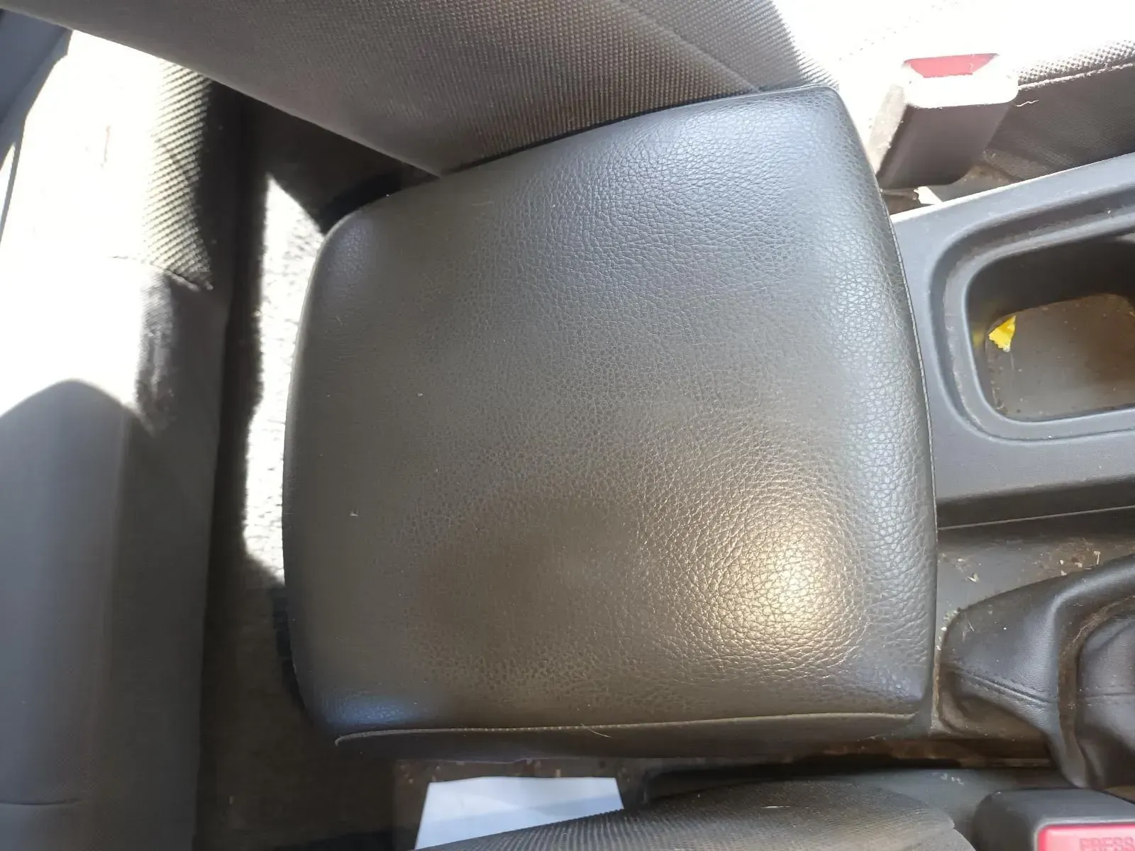 Black Car Armrest, Close-up Shot — South West 4WD Wreckers In Brisbane, QLD