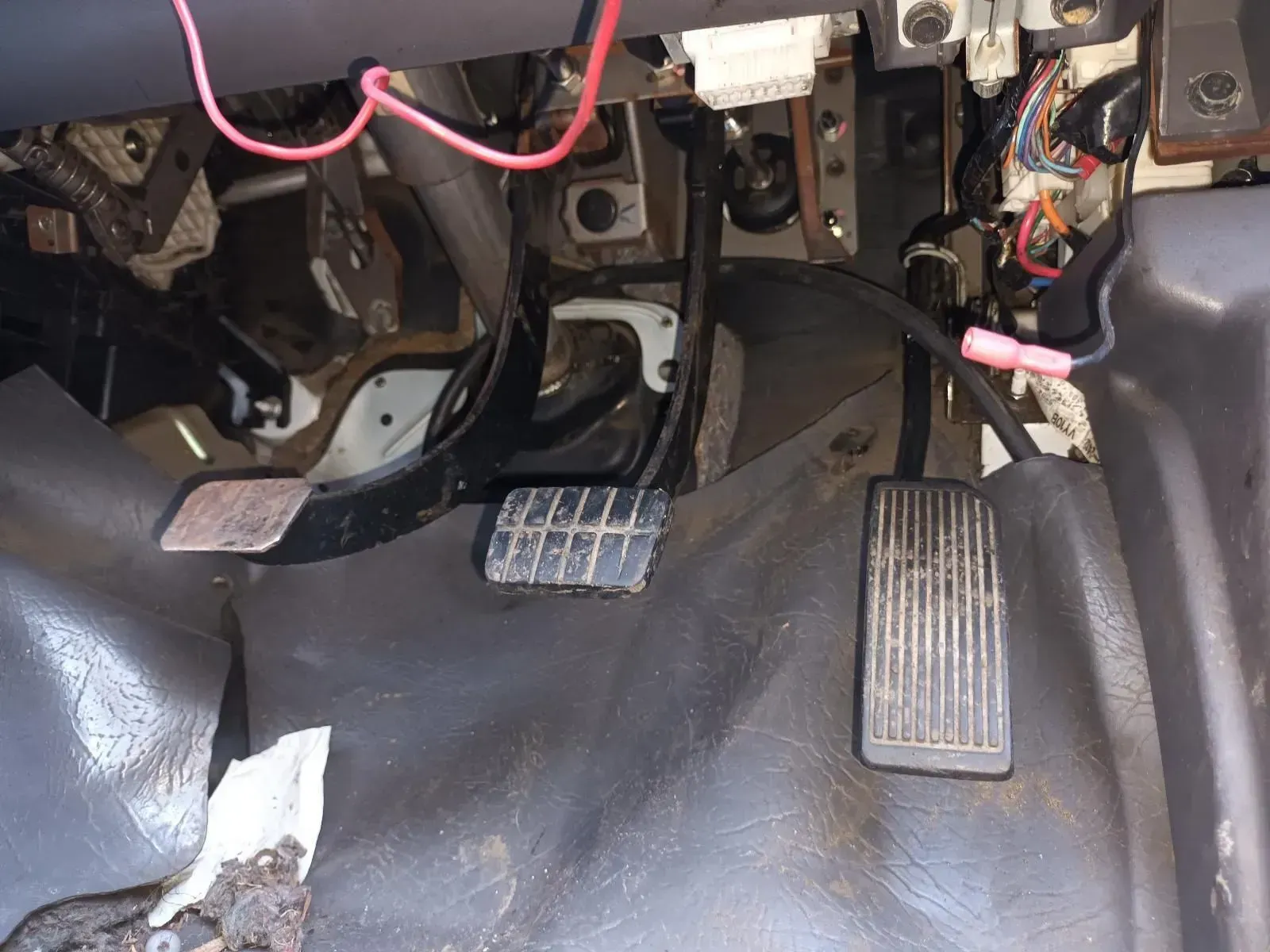 Interior of a Car Showing Pedals — South West 4WD Wreckers In Brisbane, QLD