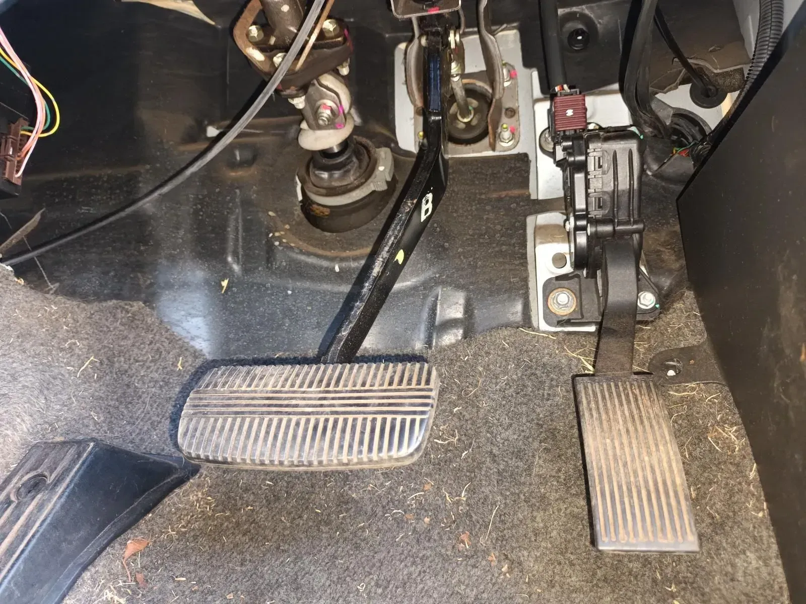 Car's Footwell With Gas and Brake Pedals — South West 4WD Wreckers In Brisbane, QLD