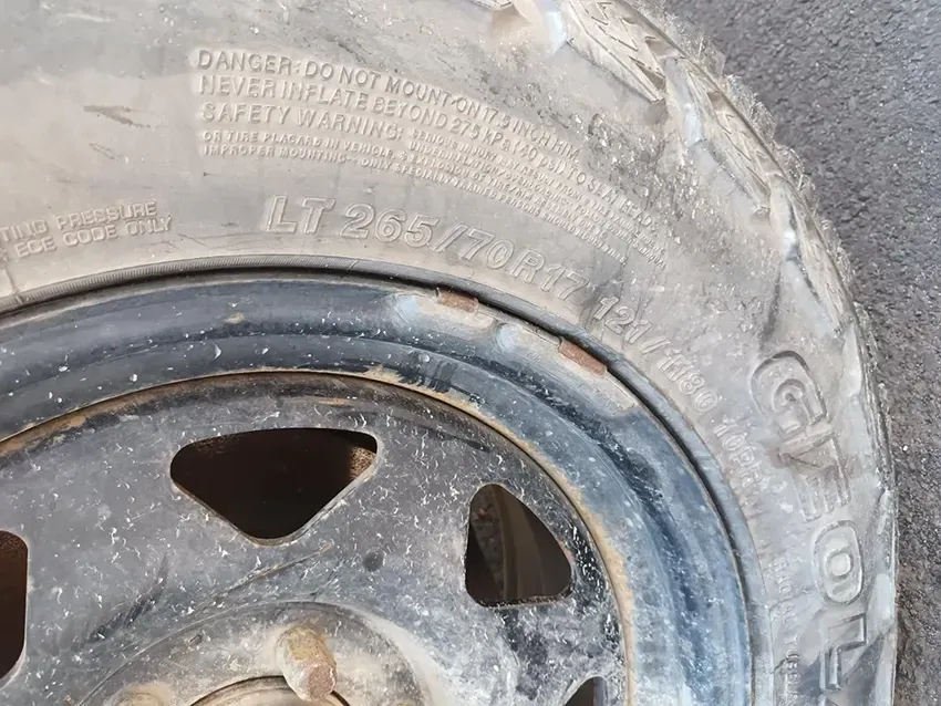 A Close Up of a Tire and Wheel on a Vehicle — South West 4WD Wreckers In Brisbane, QLD